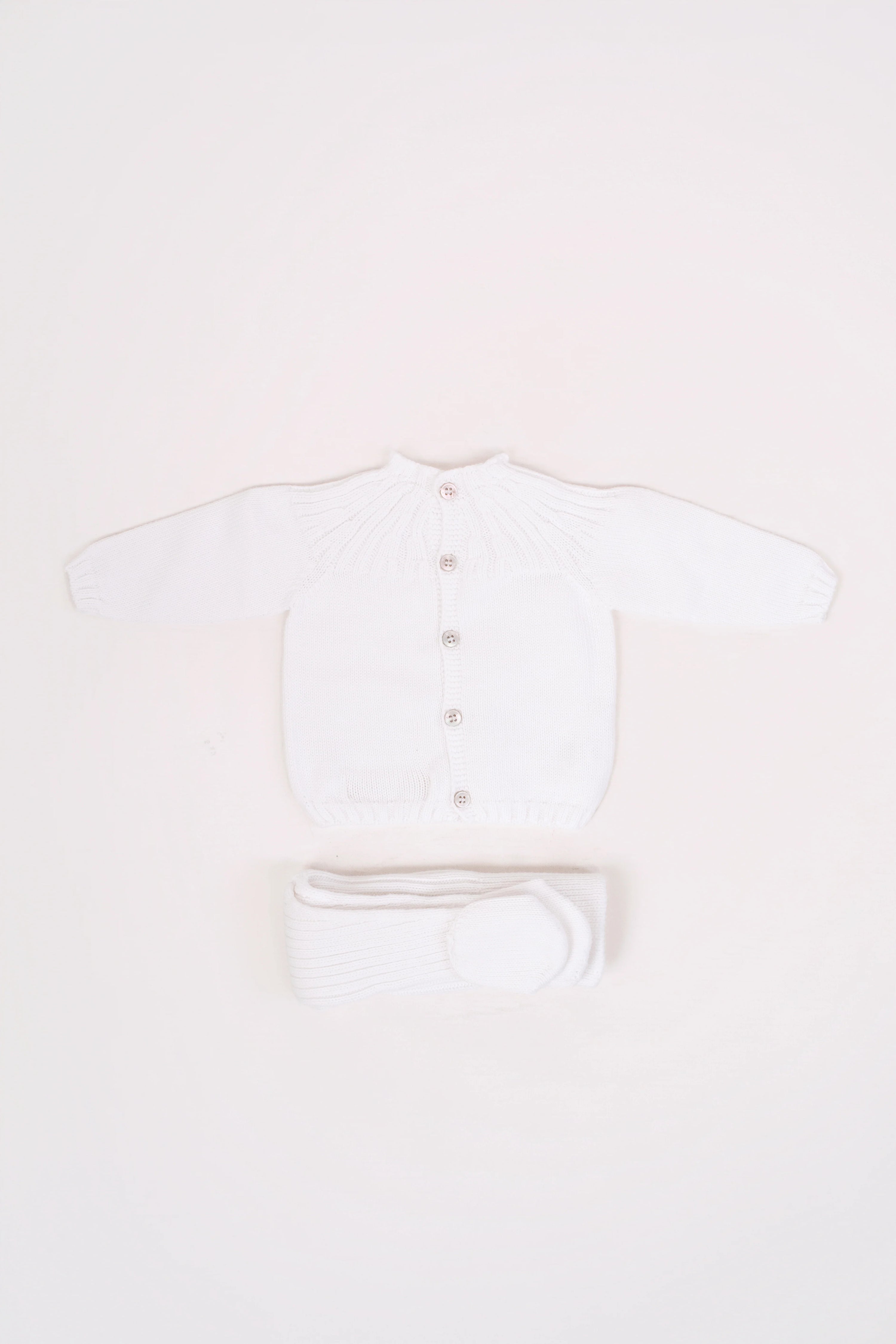 Set Punto Largo Canale Blanco