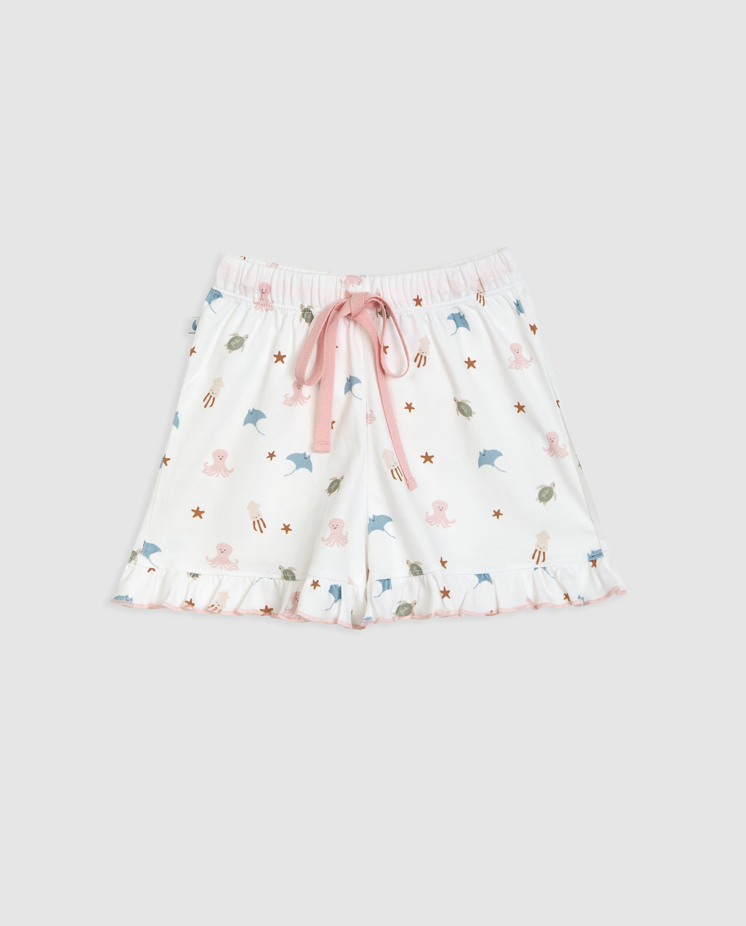 Pijama Kids Volantes Ocean Corto