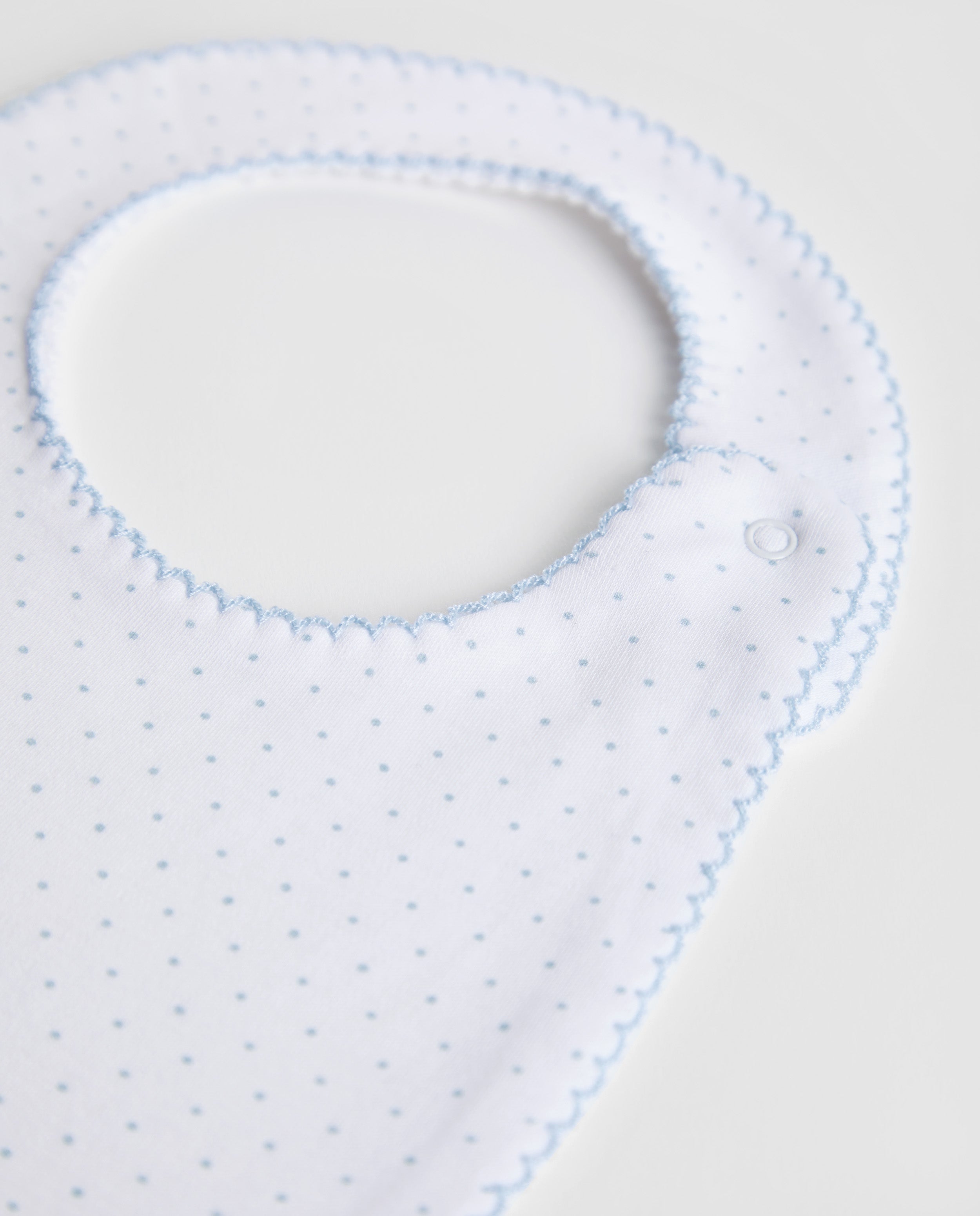 Blue Dots Bib