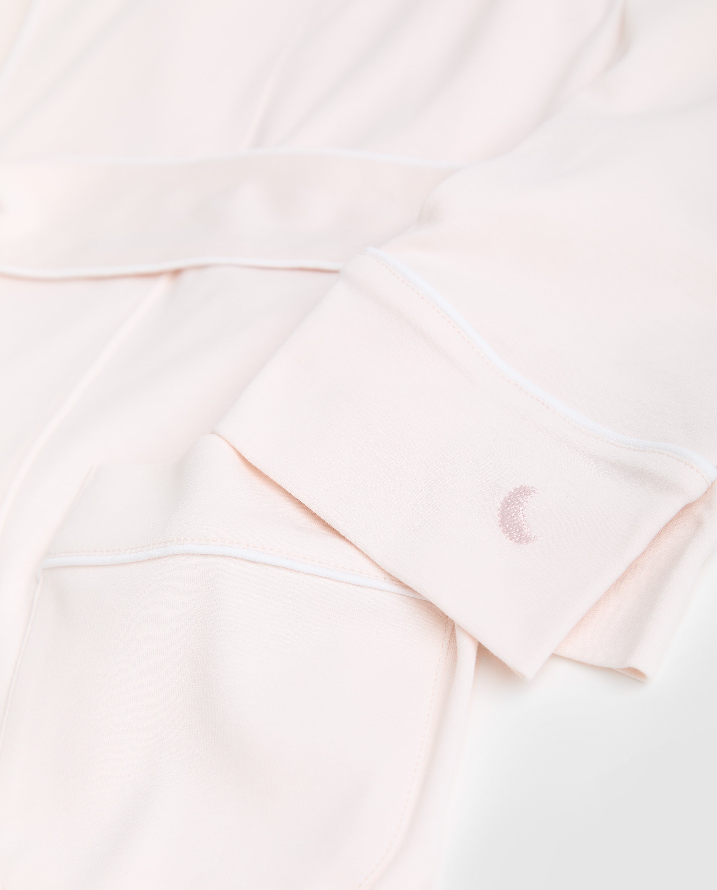 Peignoir rose pour femme