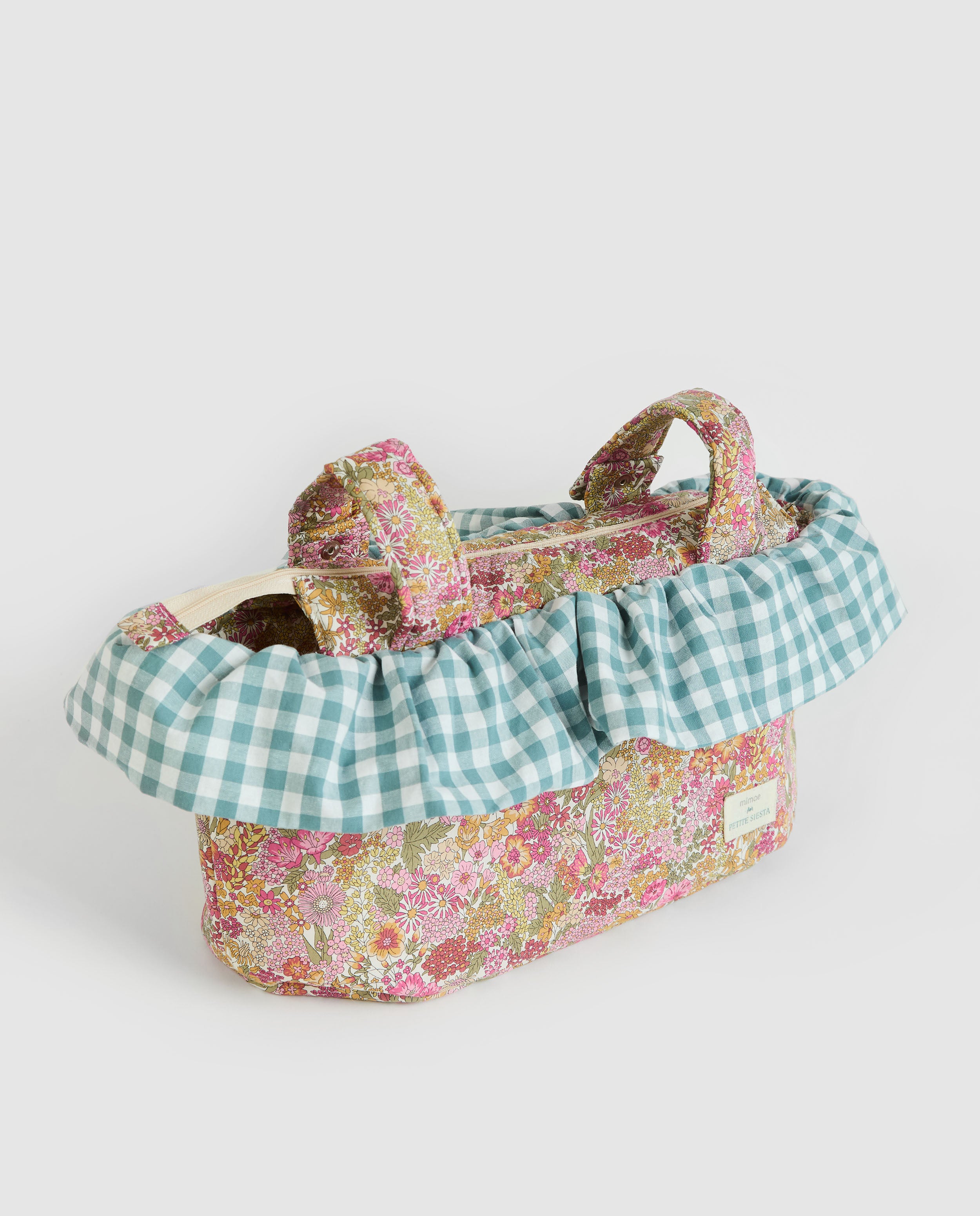 Bolsa Mini Liberty Annie & Volantes Vichy Menta