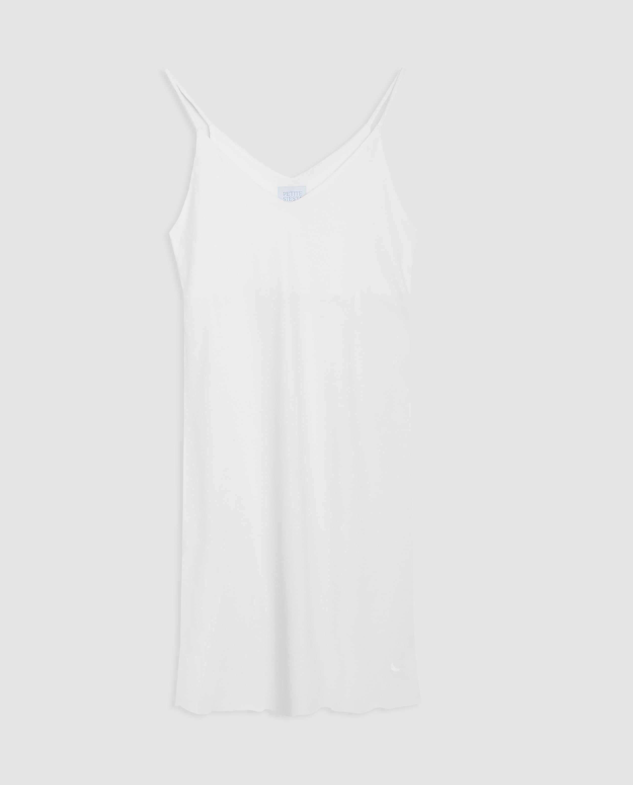 Camisón Mujer Tirantes Blanco Corto
