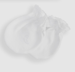 Manoplas Bebé Blanco