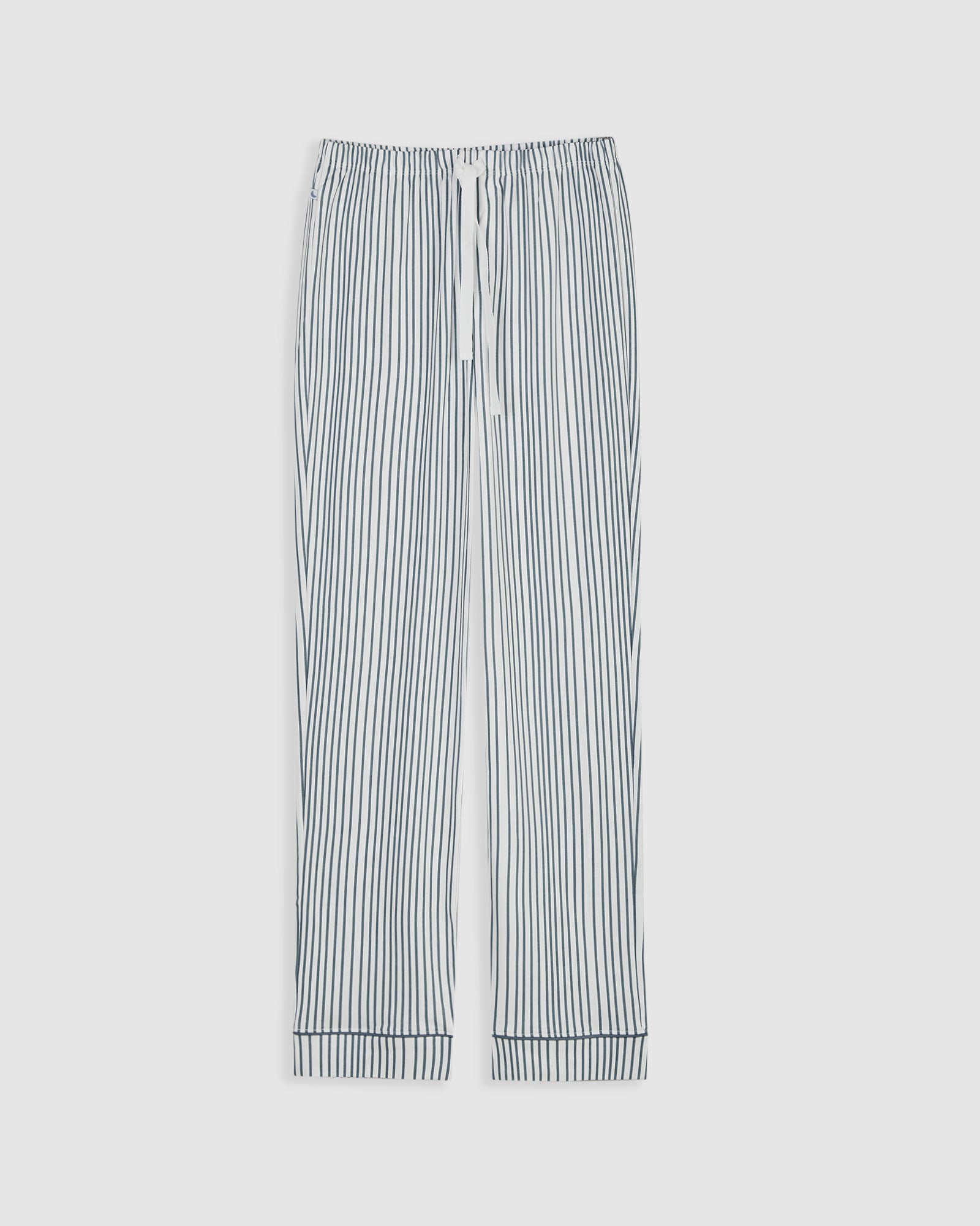 Pyjama rayé bleu foncé pour homme