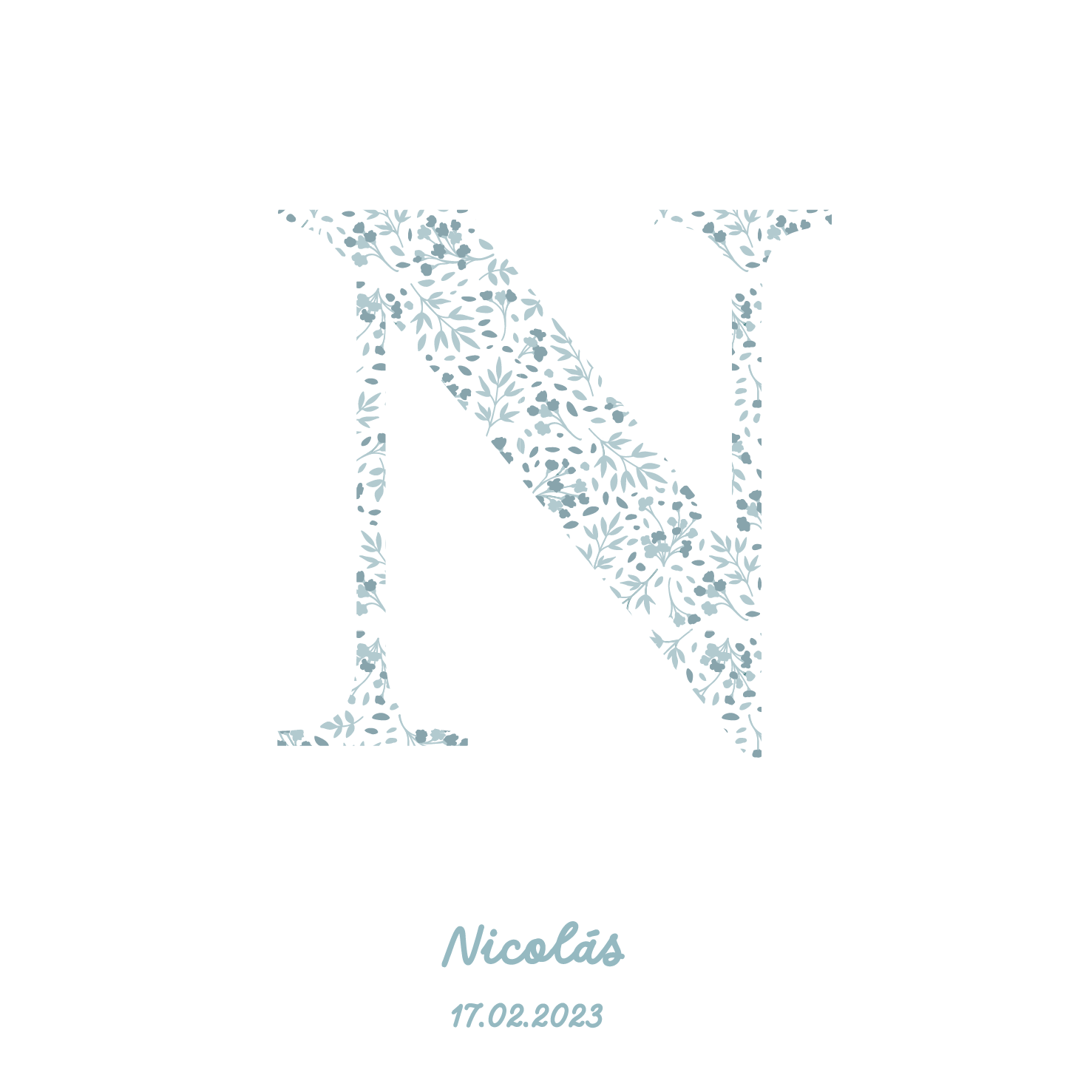 Boîte initiale bleue