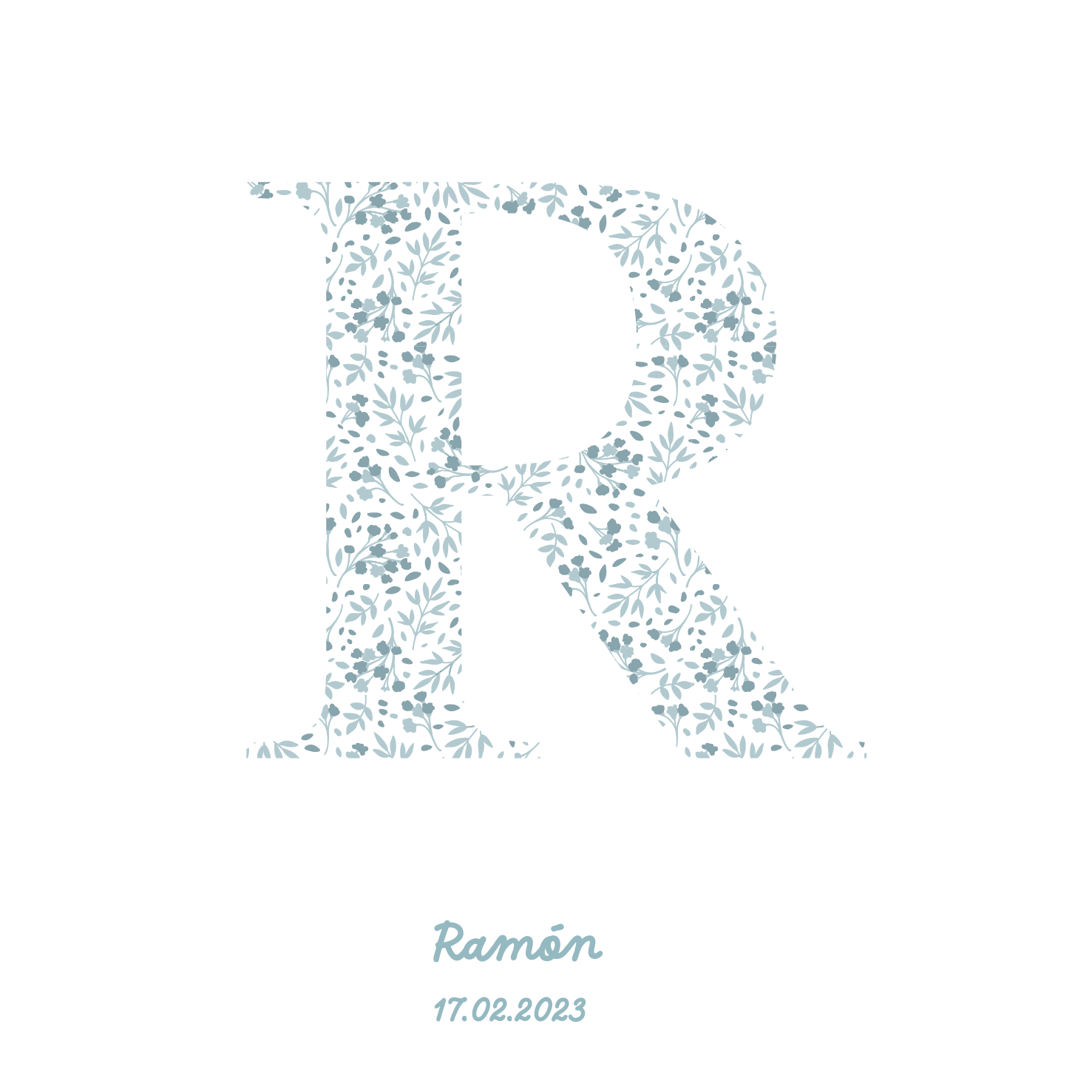 Boîte initiale bleue