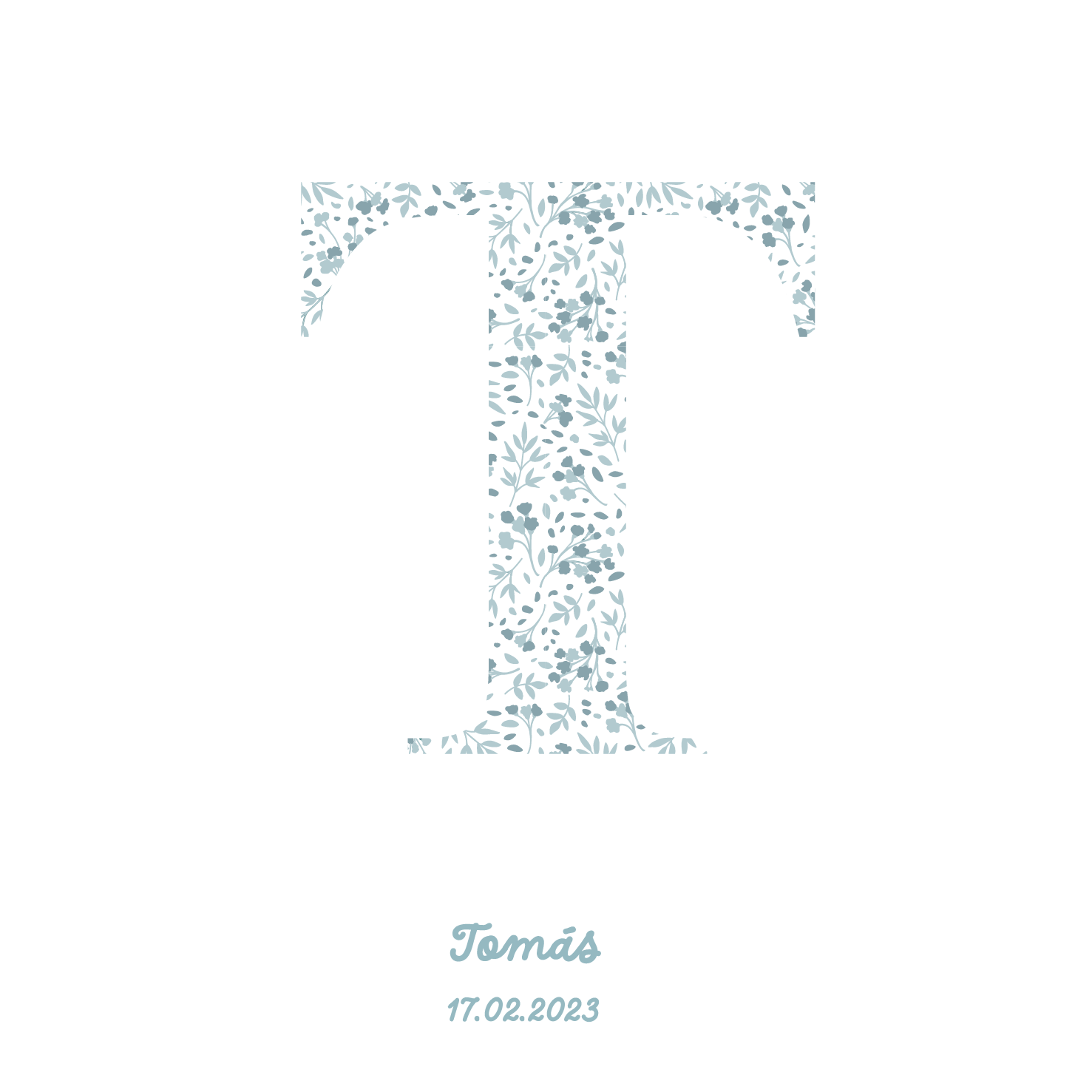 Boîte initiale bleue