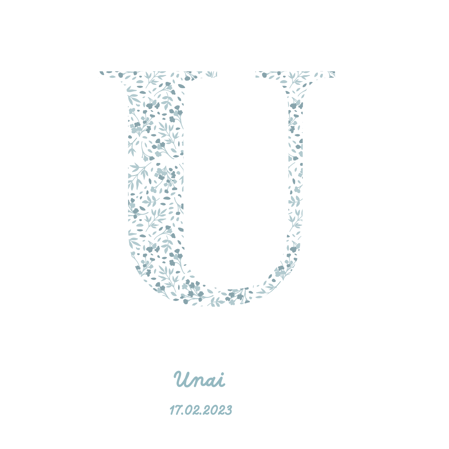 Boîte initiale bleue