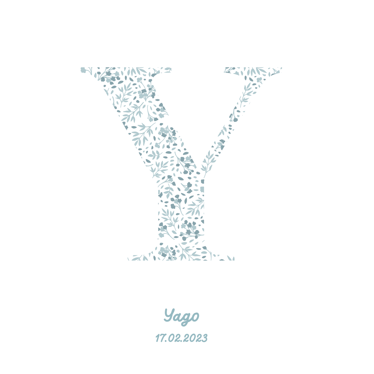 Boîte initiale bleue