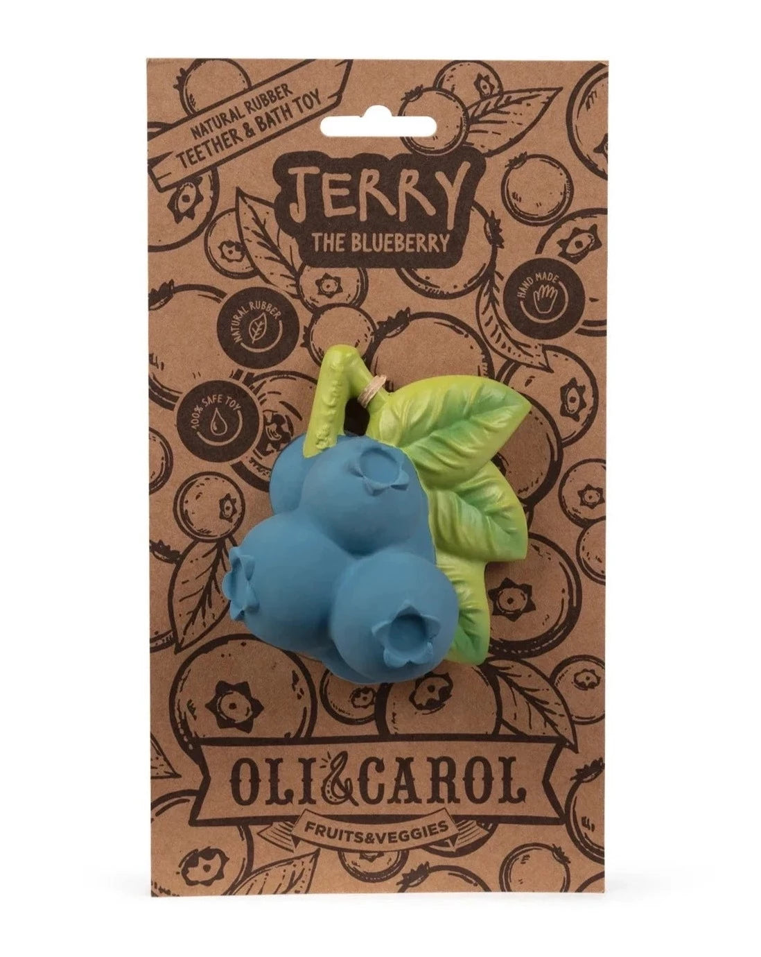 Jerry the Blueberry - Oli&Carol Teether