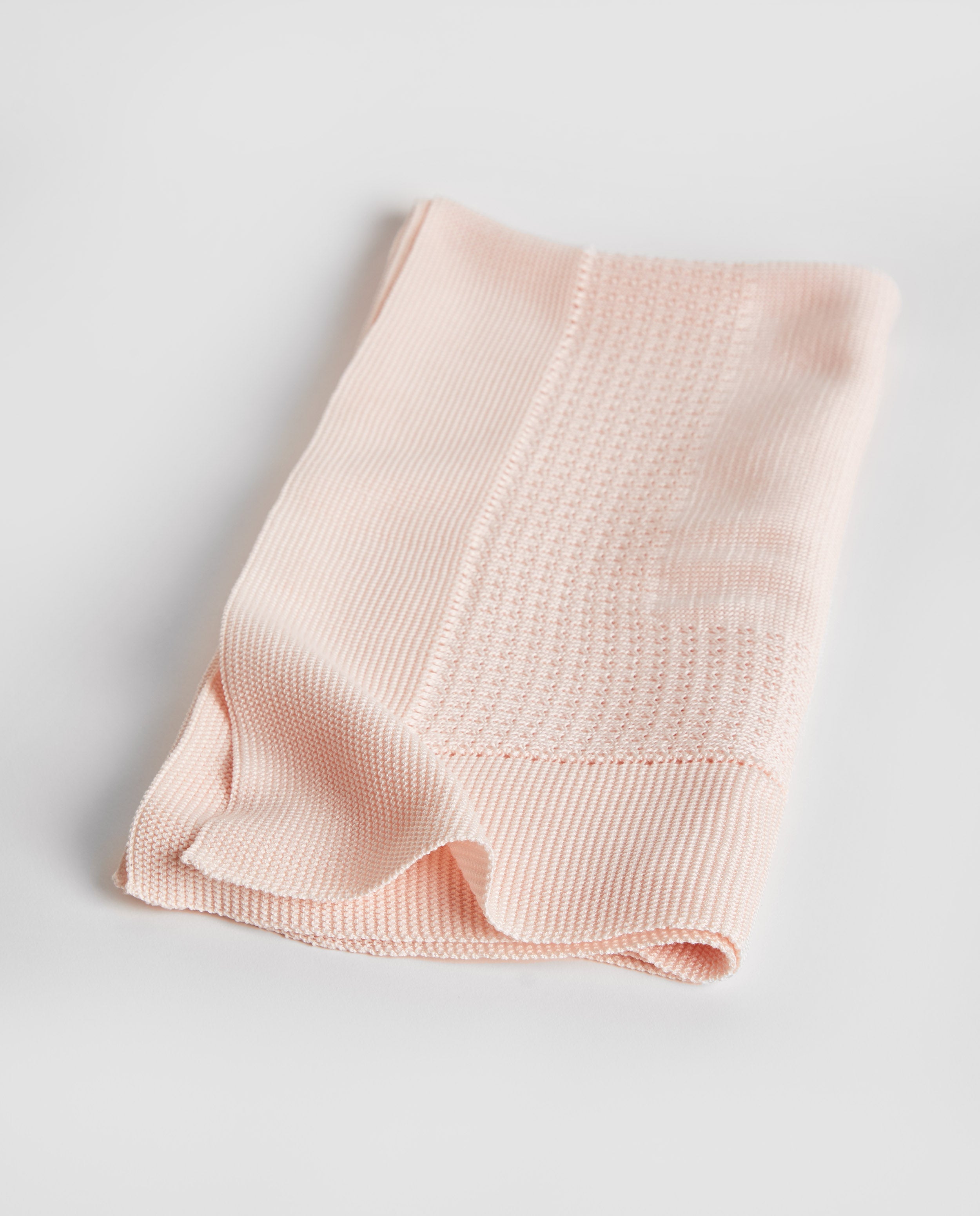 Toquilla Perlé Algodón Rosa