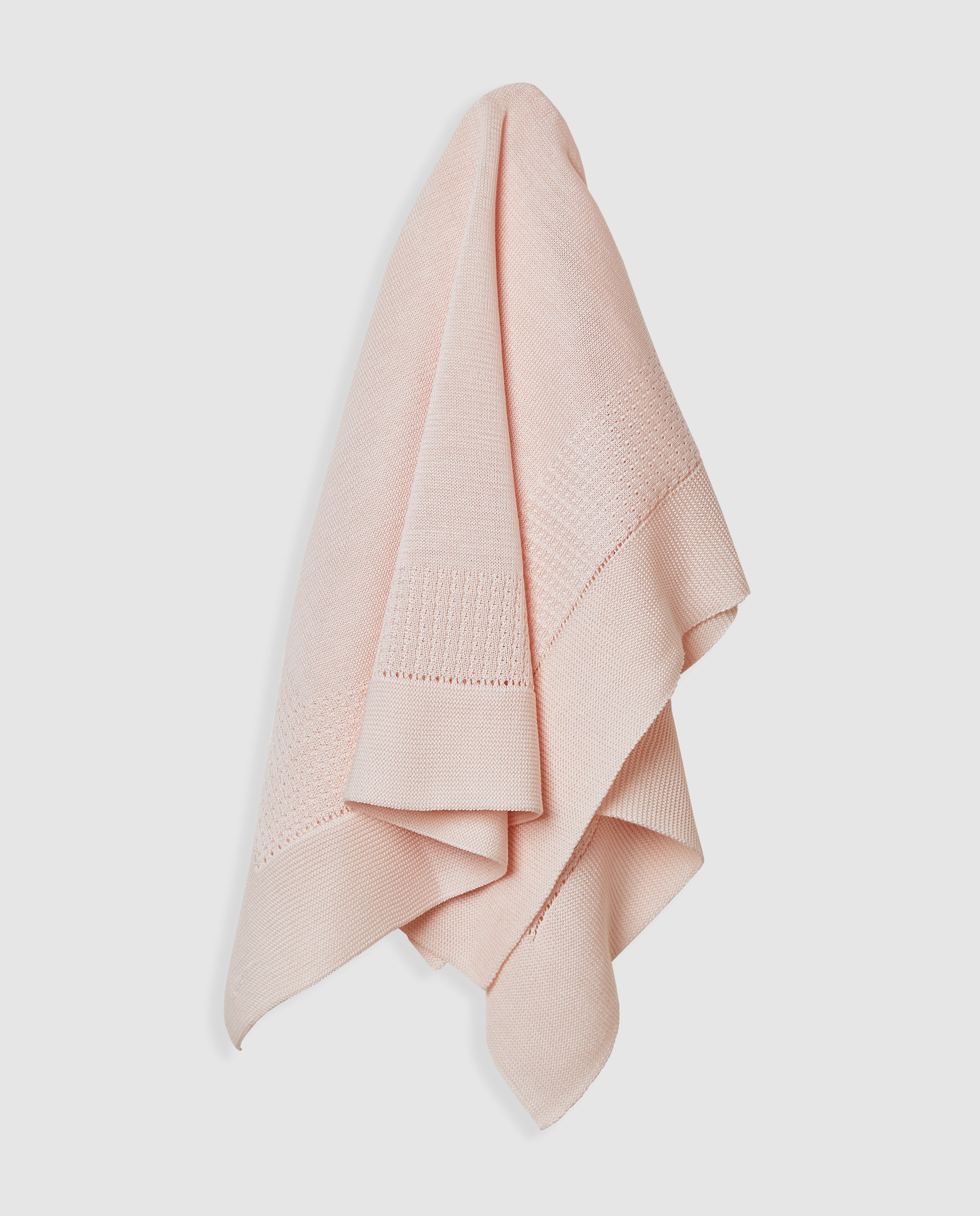 Toquilla Perlé Algodón Rosa