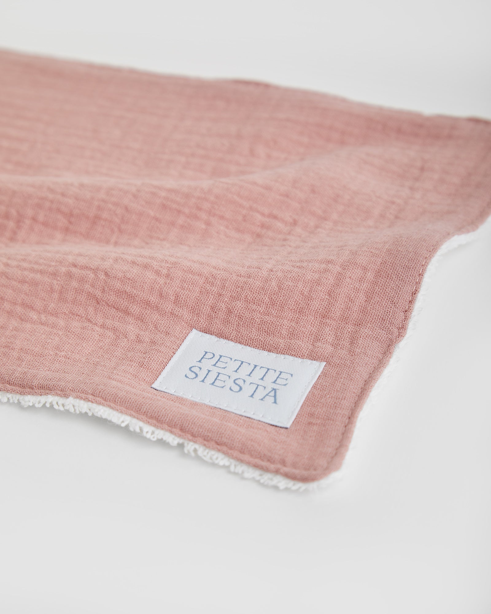 Mini serviettes corail et baies (lot de 2)