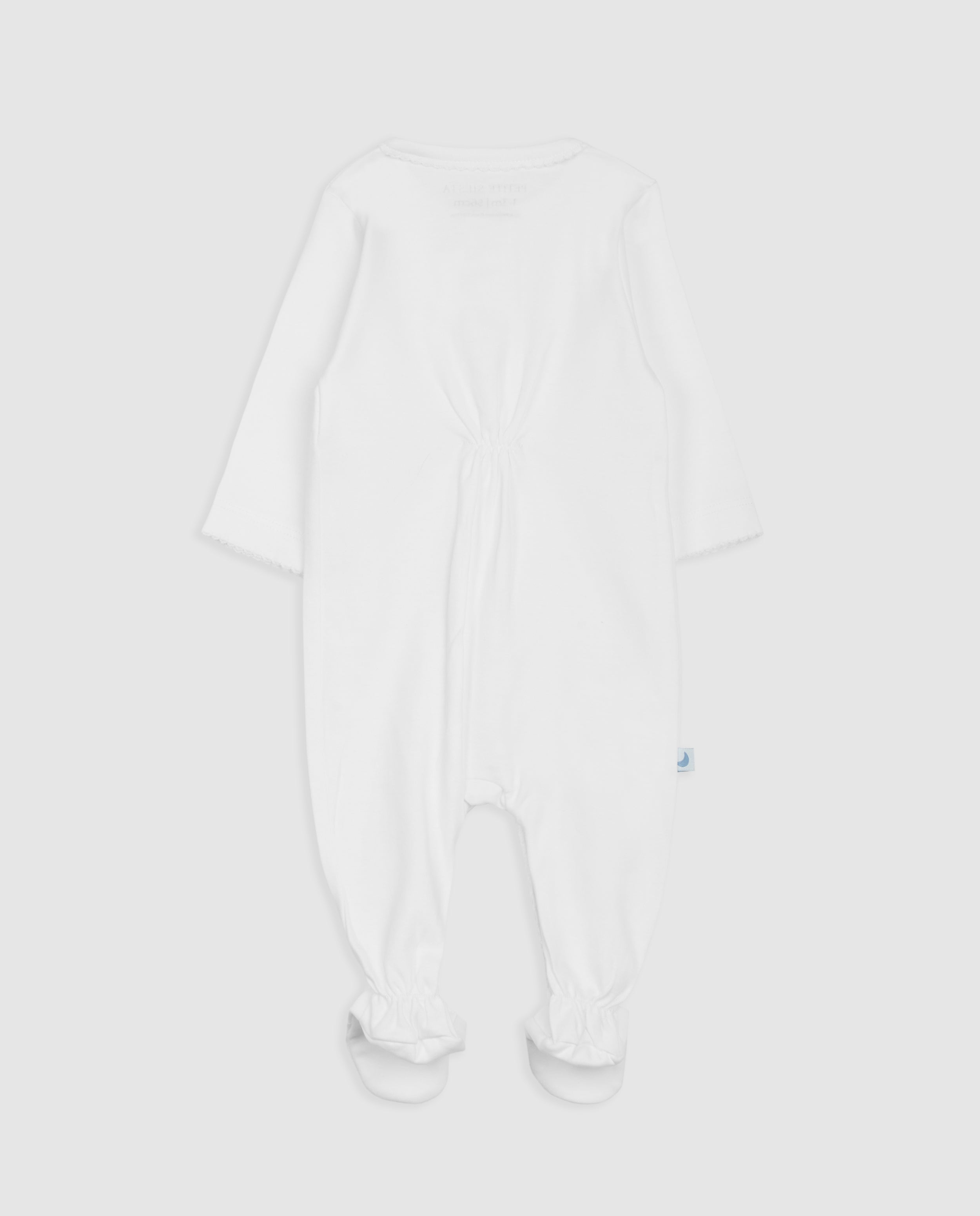 Short White Baby Pajamas