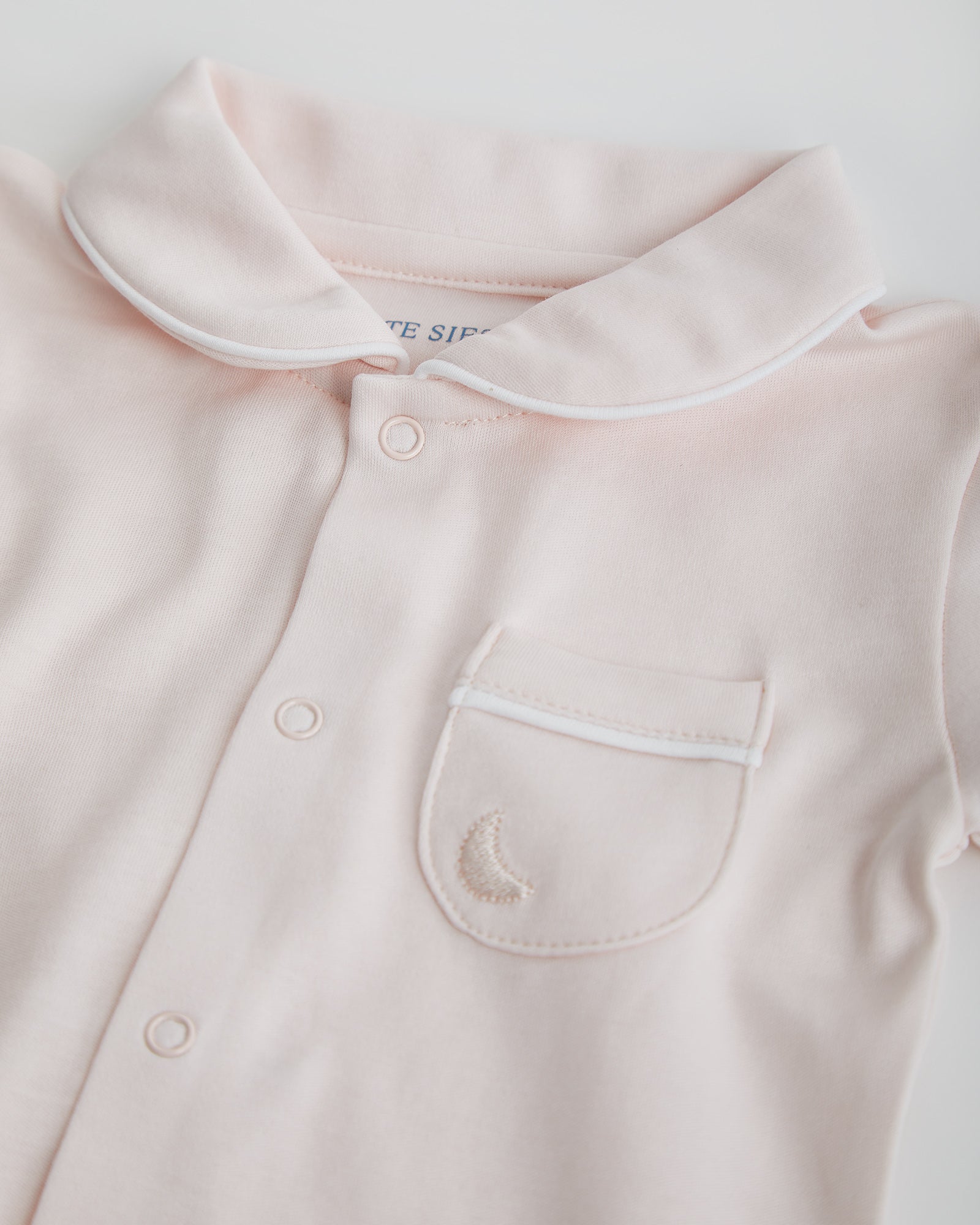 Pijama Bebé Camisero Rosa Corto