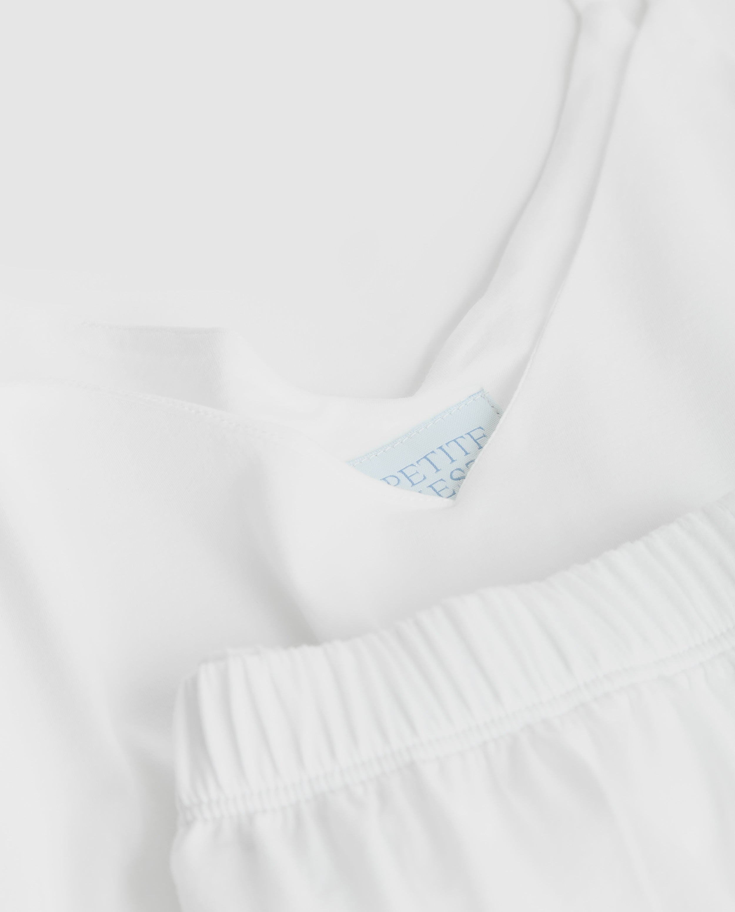 Pijama Mujer Tirantes Blanco Corto