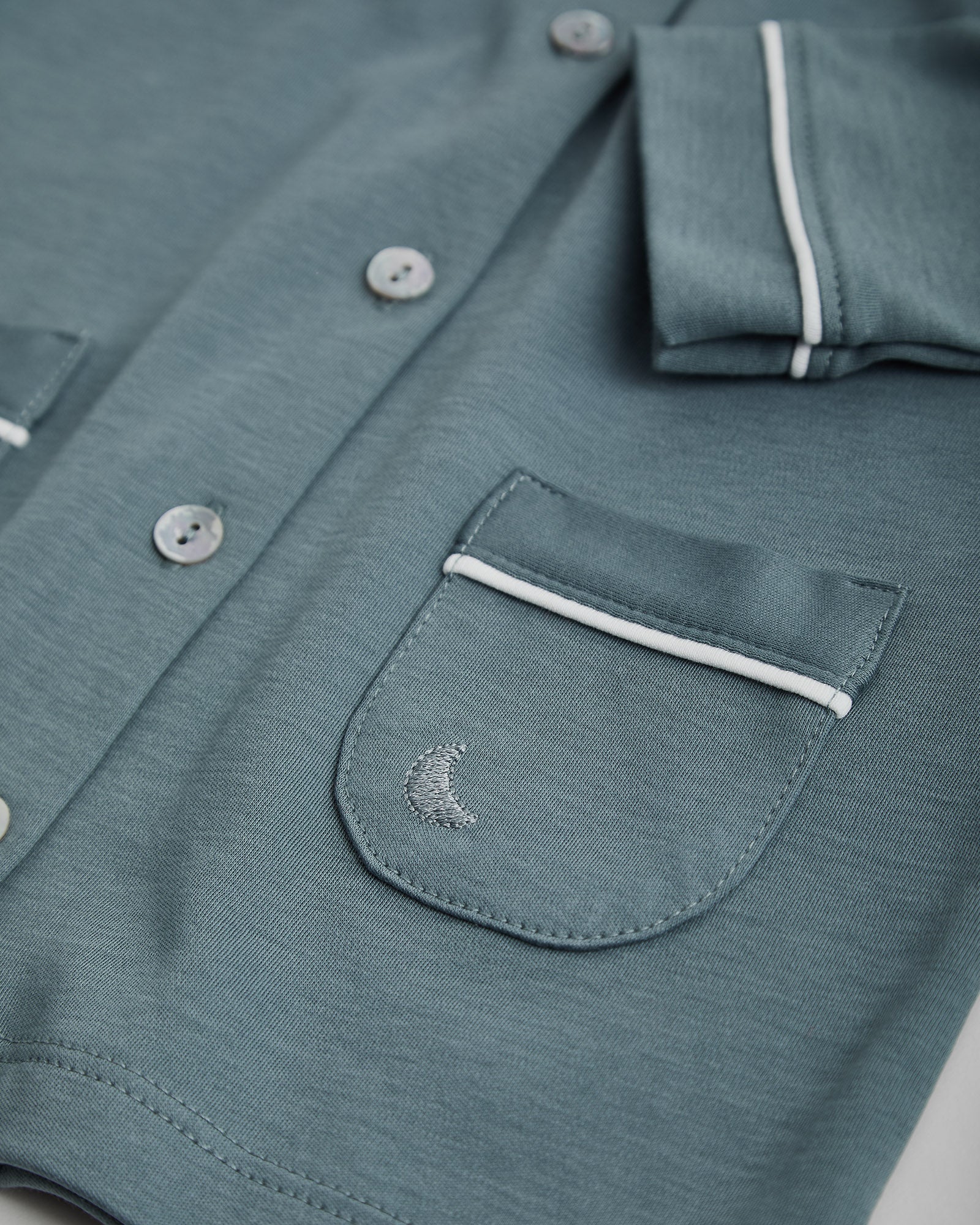 Pijama Kids Camisero Deep Blue