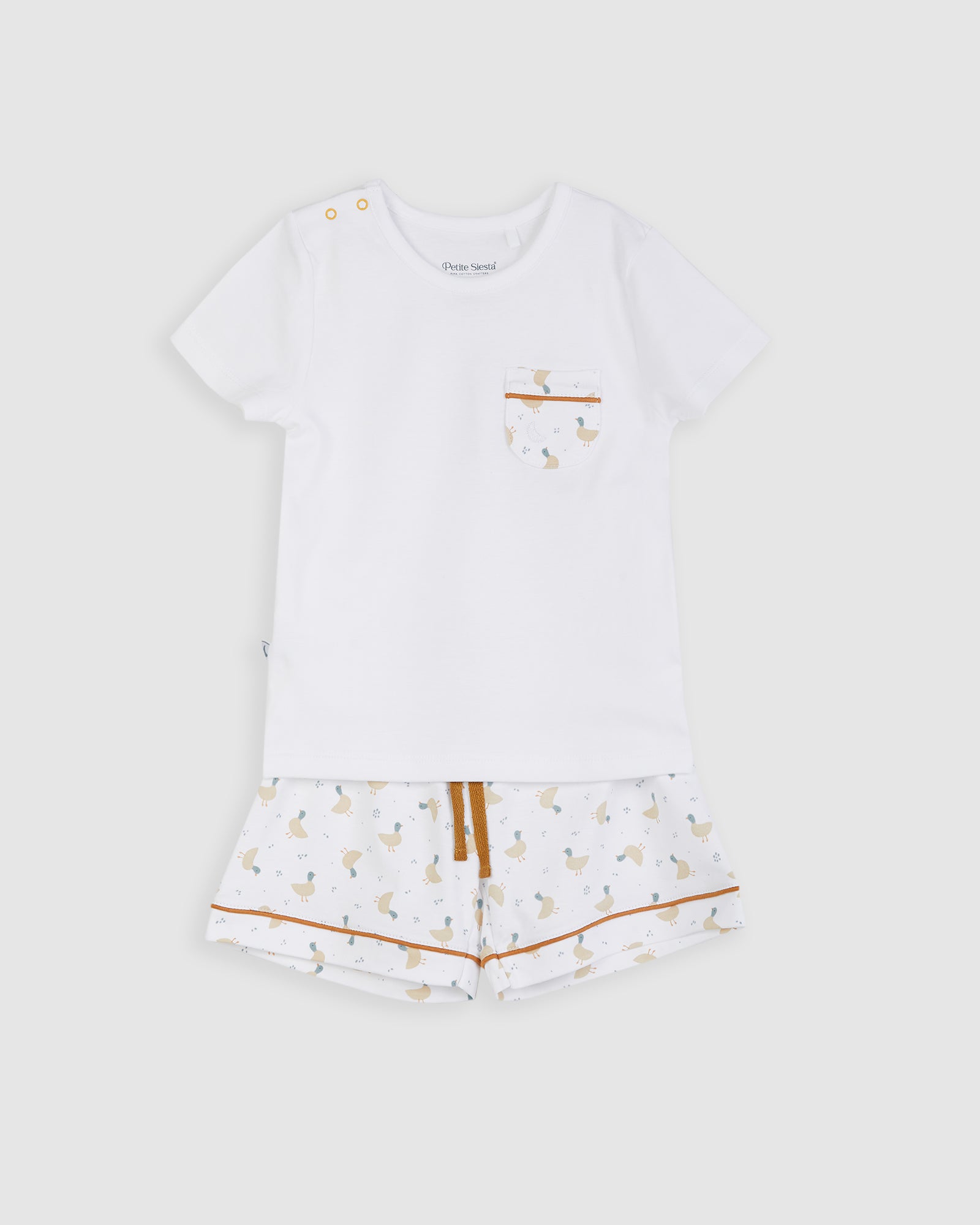Kids Duck Short Pajamas