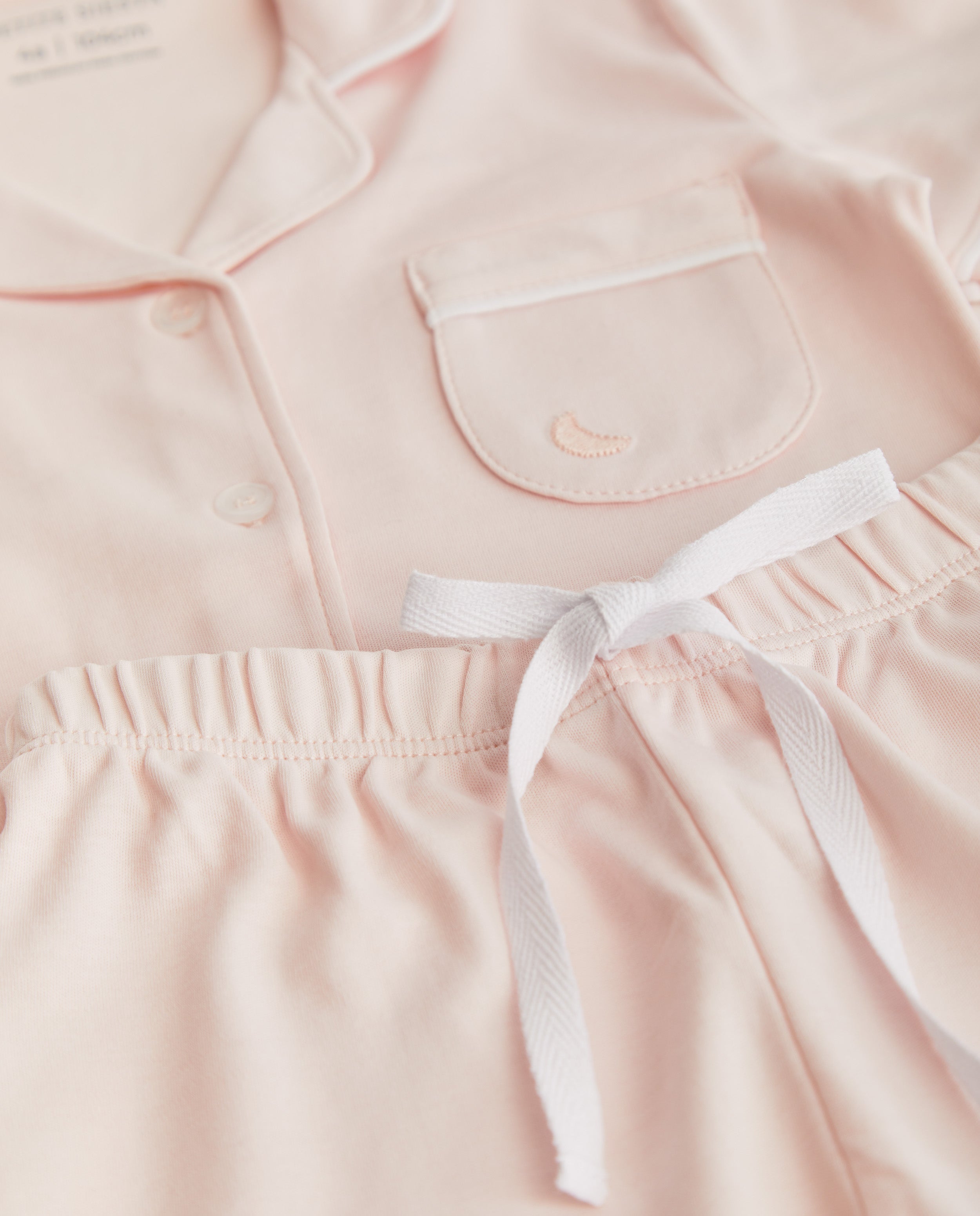 Pijama Kids Camisero Rosa Corto