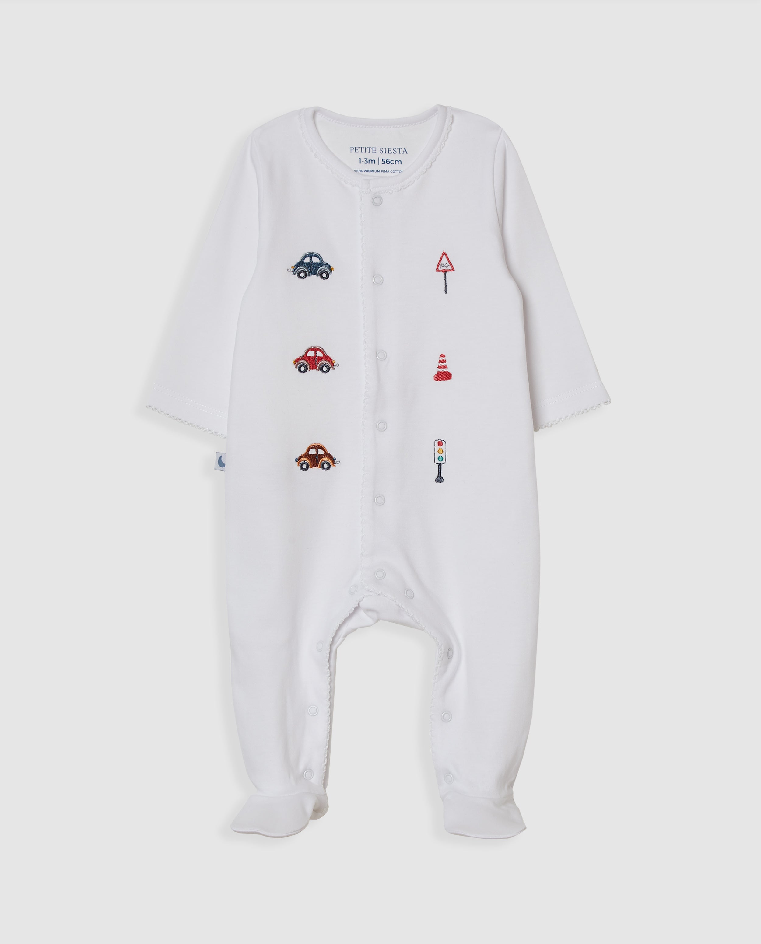 White Baby Pajamas Signs