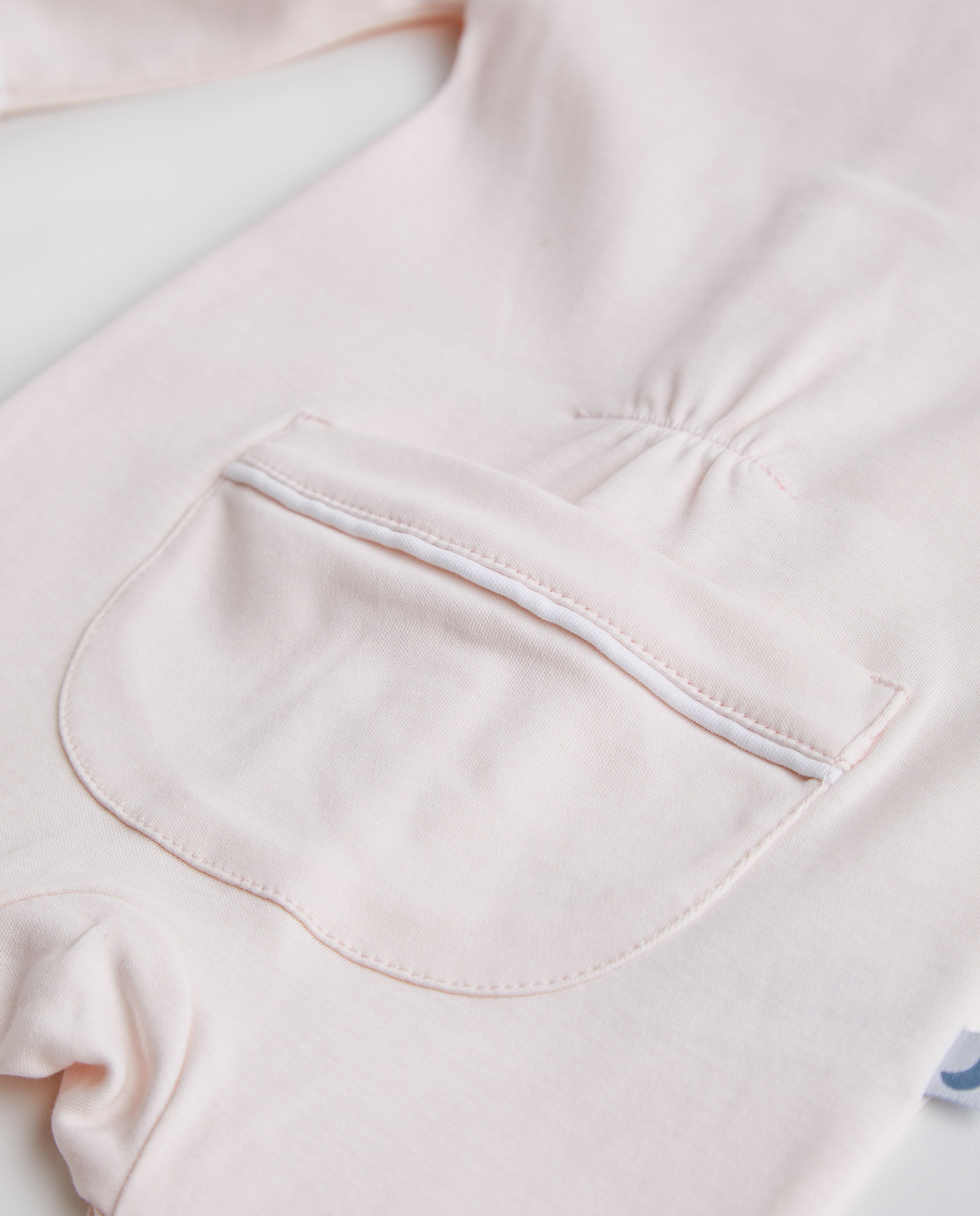Pyjama chemise rose pour bébé