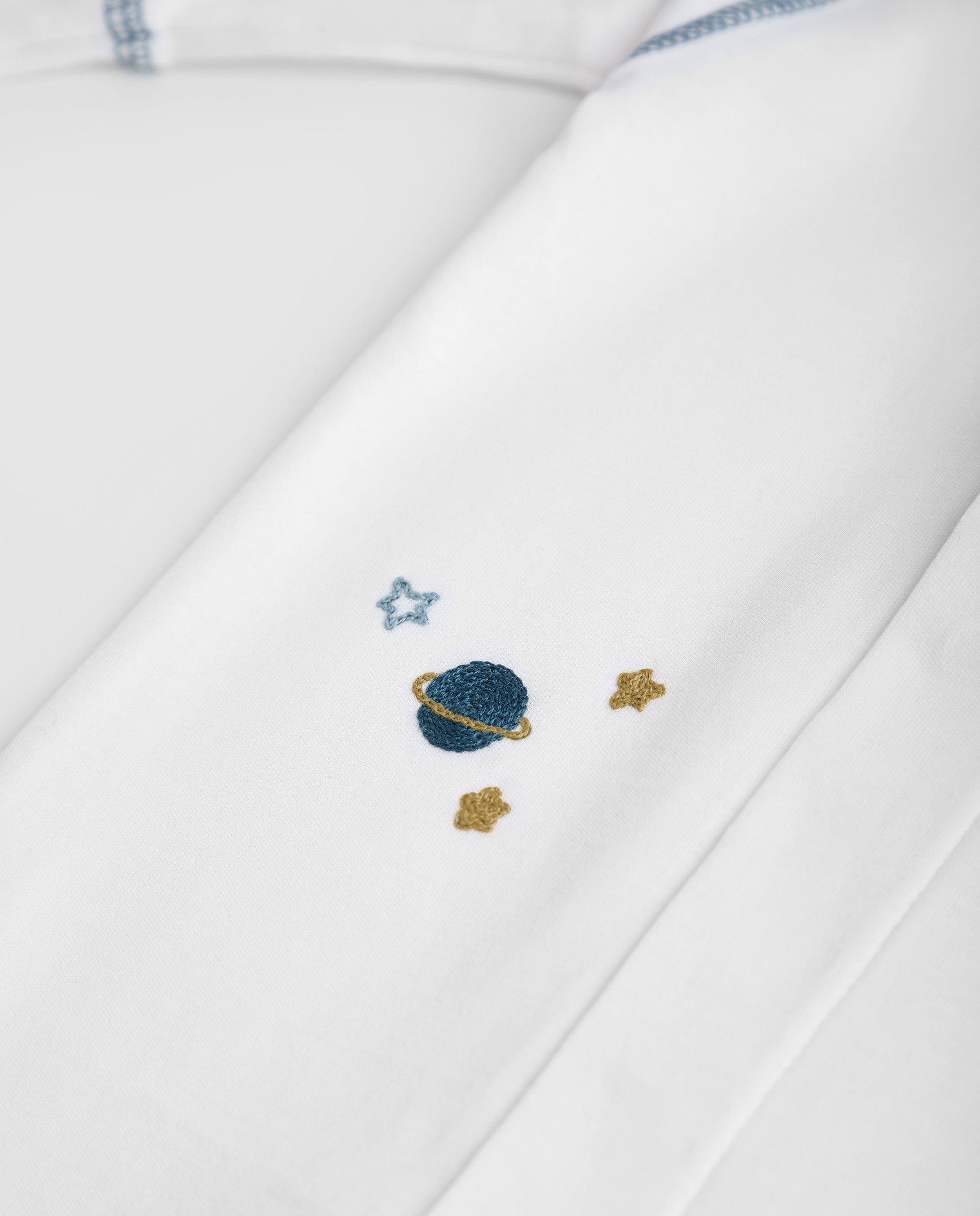 Embroidered Footless Baby Pyjama Orion