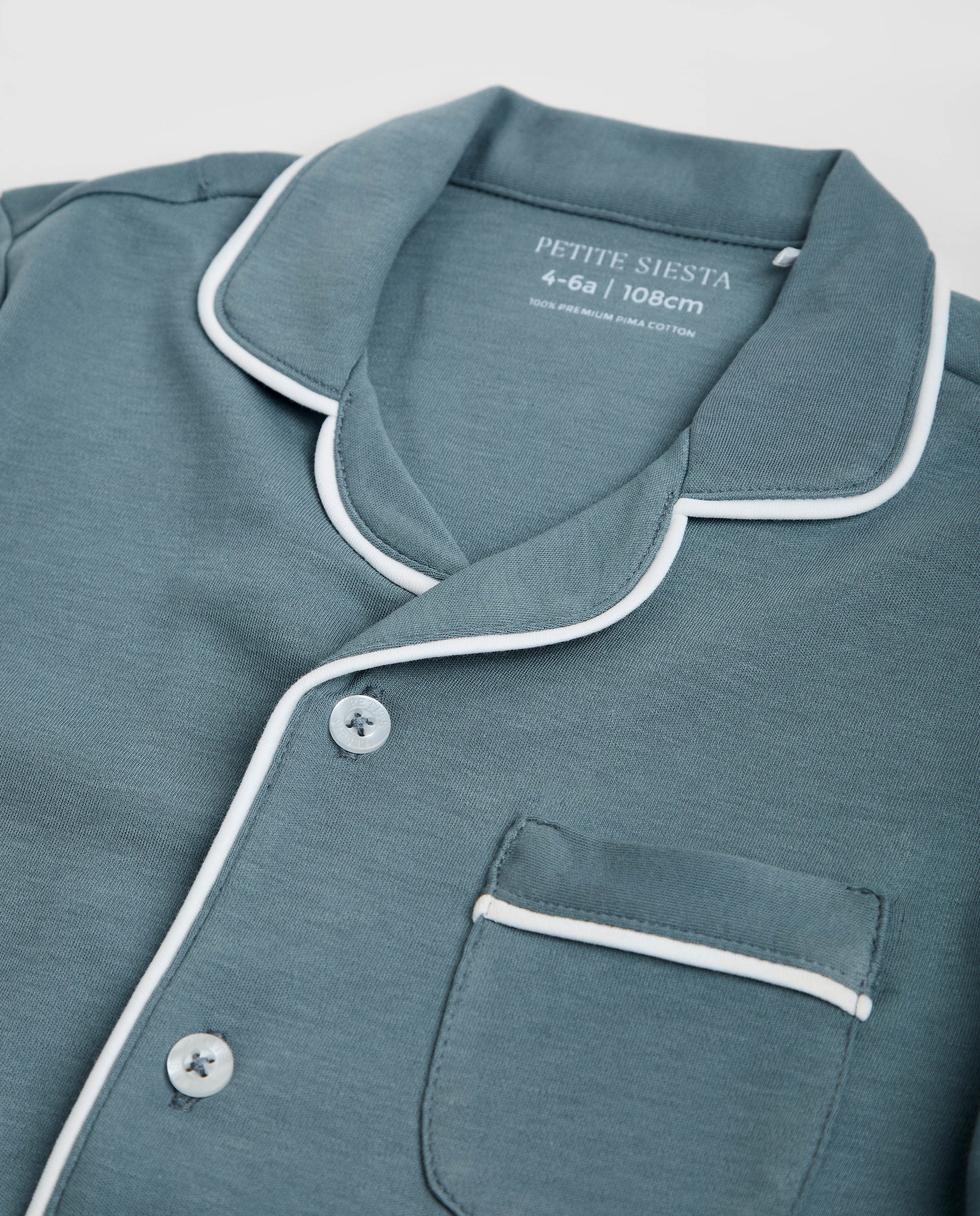 Pijama Kids Camisero Deep Blue