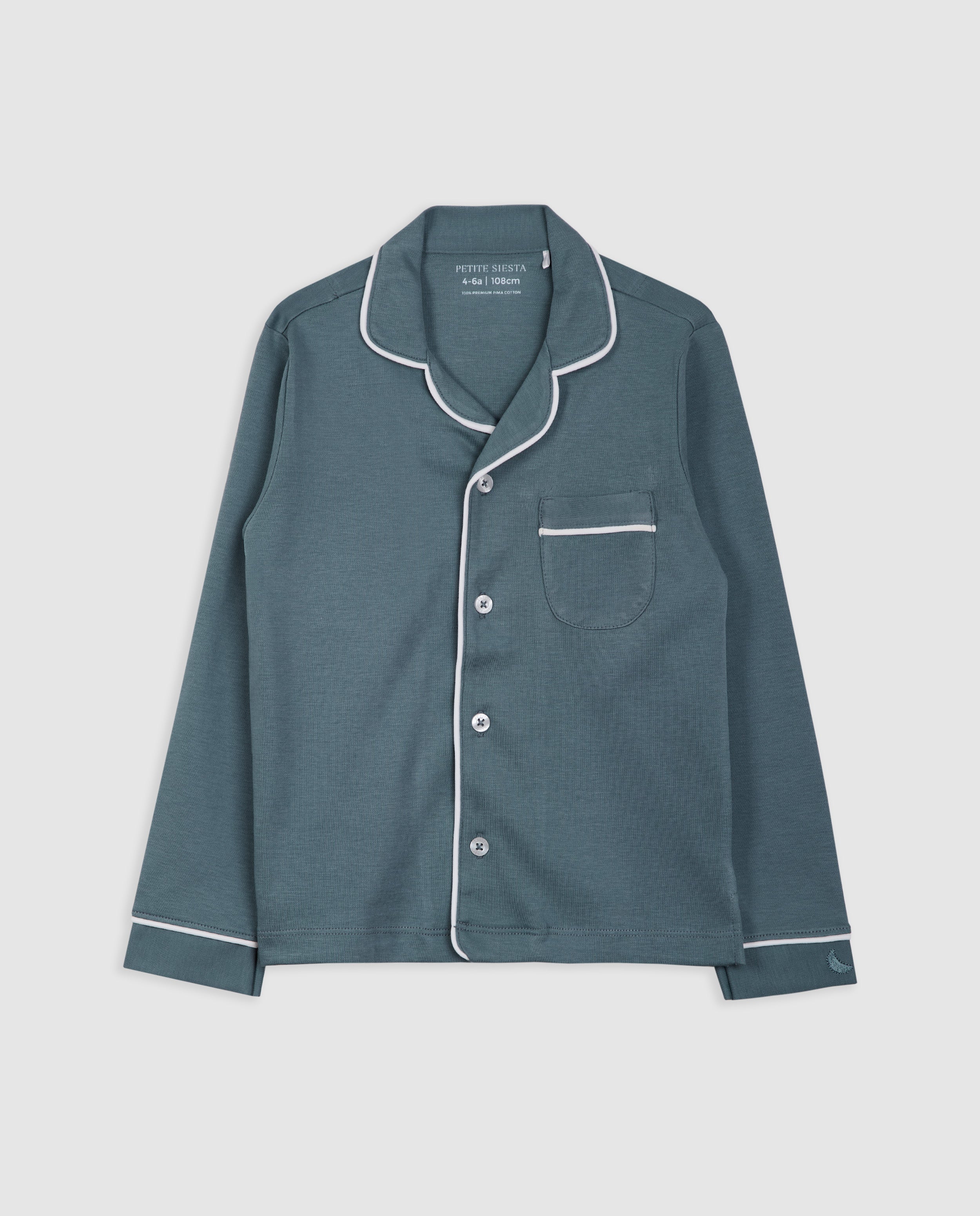 Pijama Kids Camisero Deep Blue