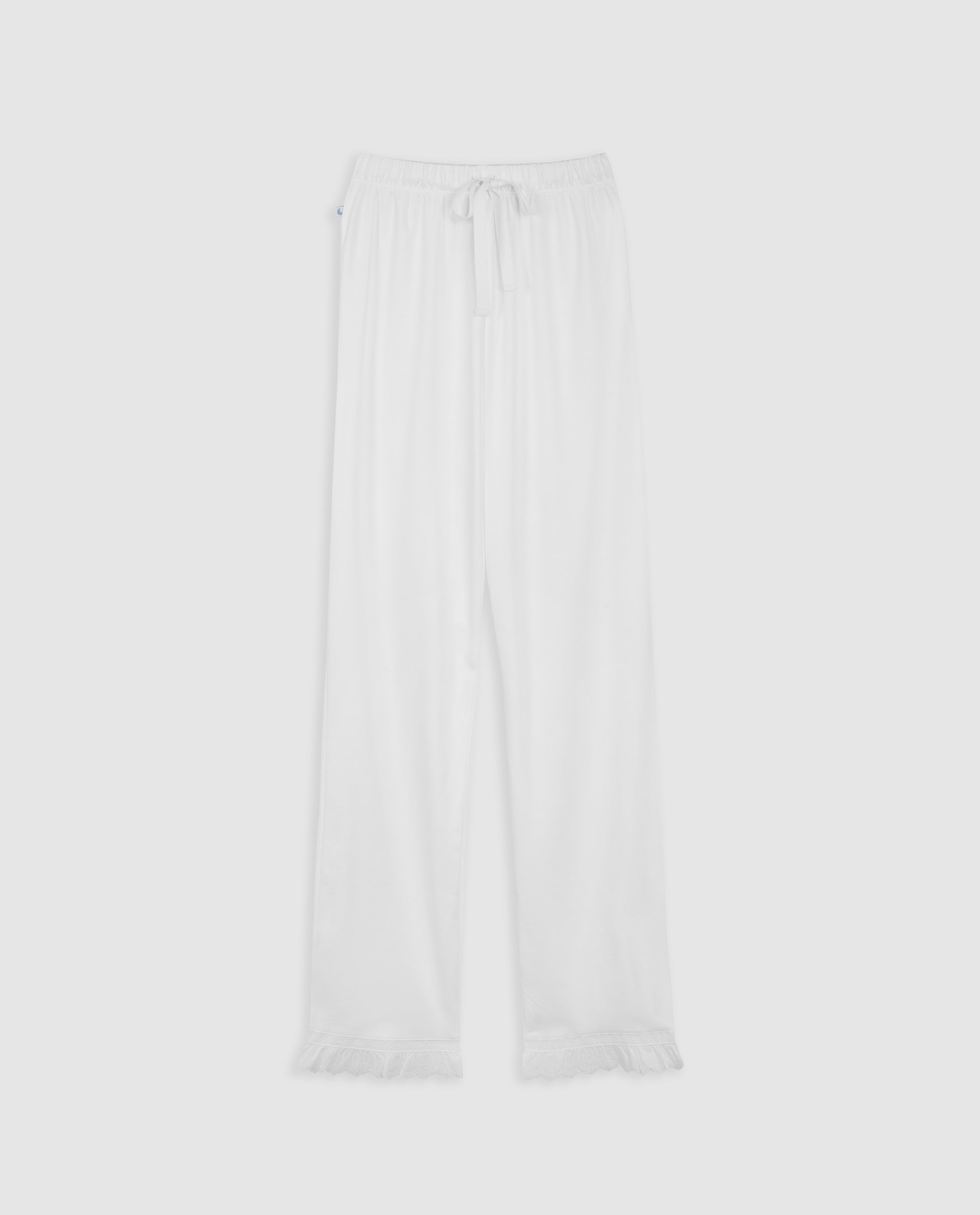 Pijama Mujer Camisero Tira Bordada