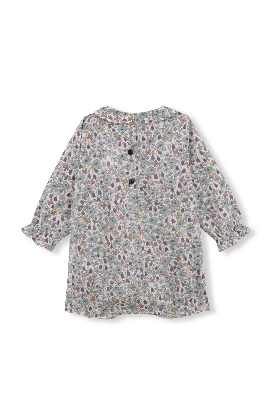 Unisex Romper Petrol Flowers