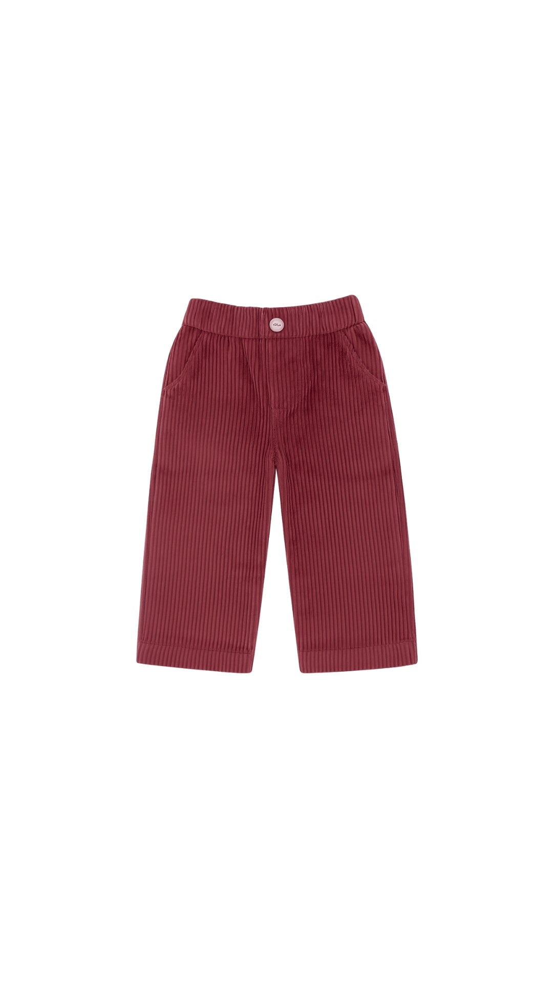 Pantalon Pana Burdeos