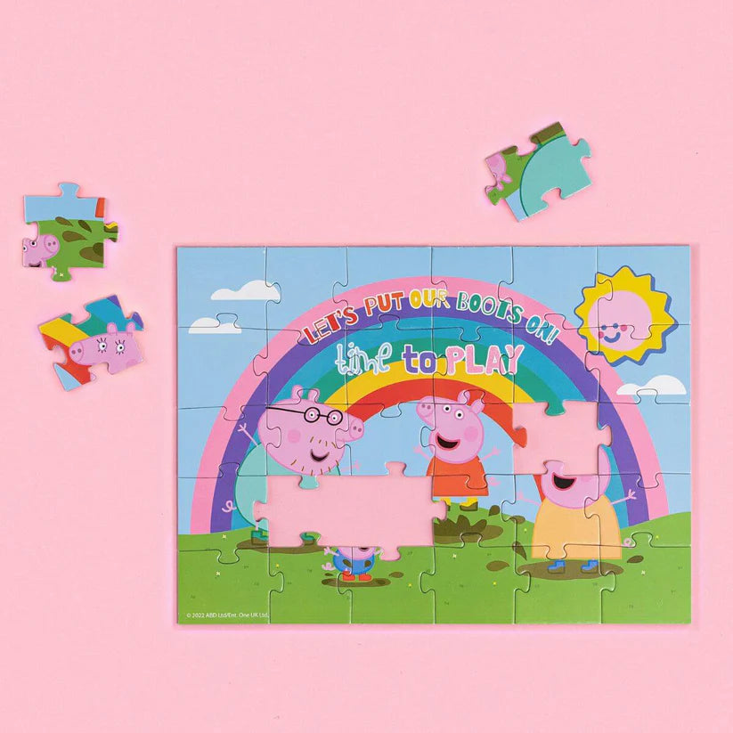 Puzzle Peppa Pig Arcoíris (30 piezas)