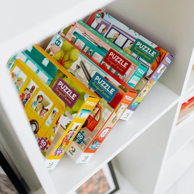 Puzzle Transportes Tranvía