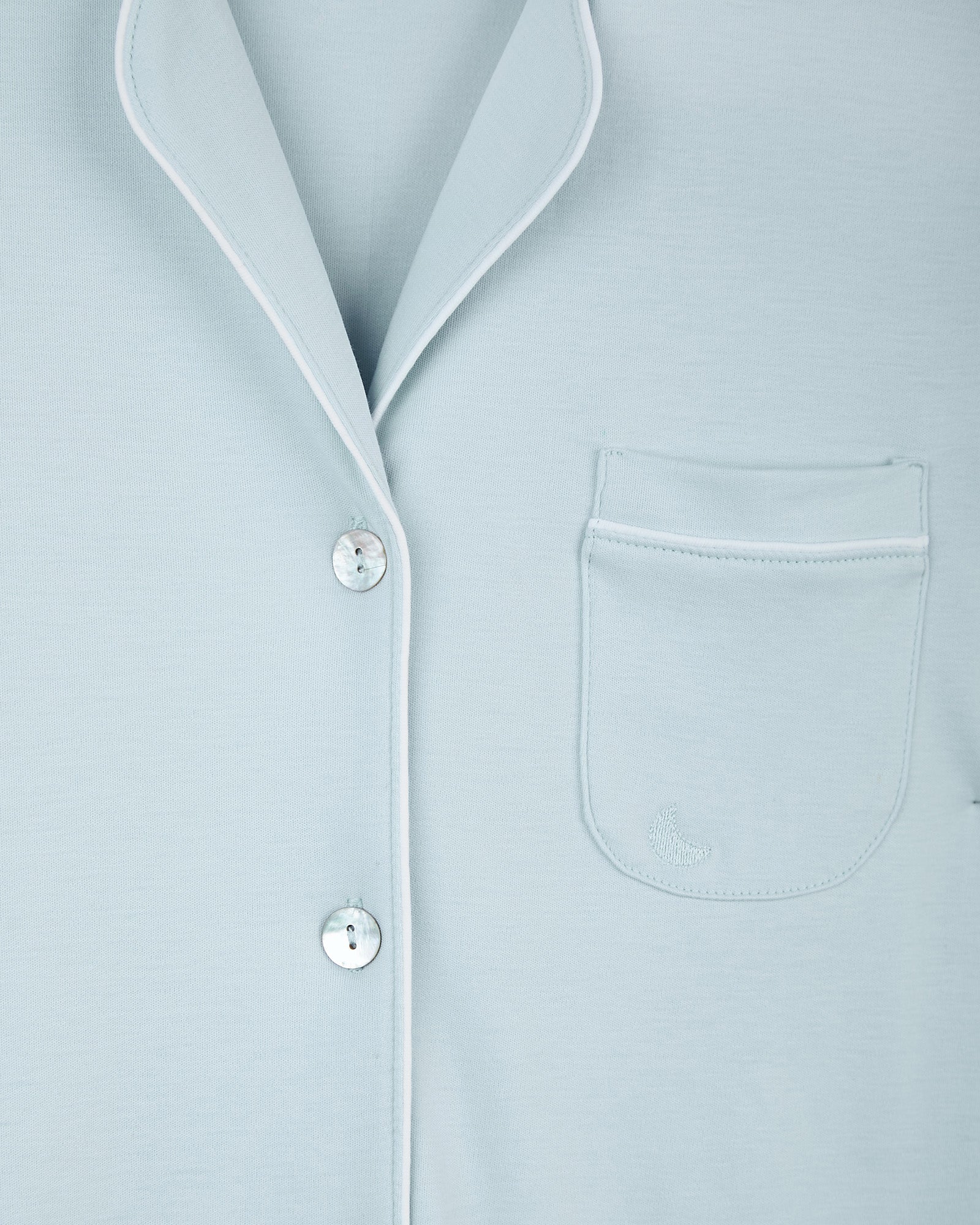 Camisón Mujer Camisero Azul
