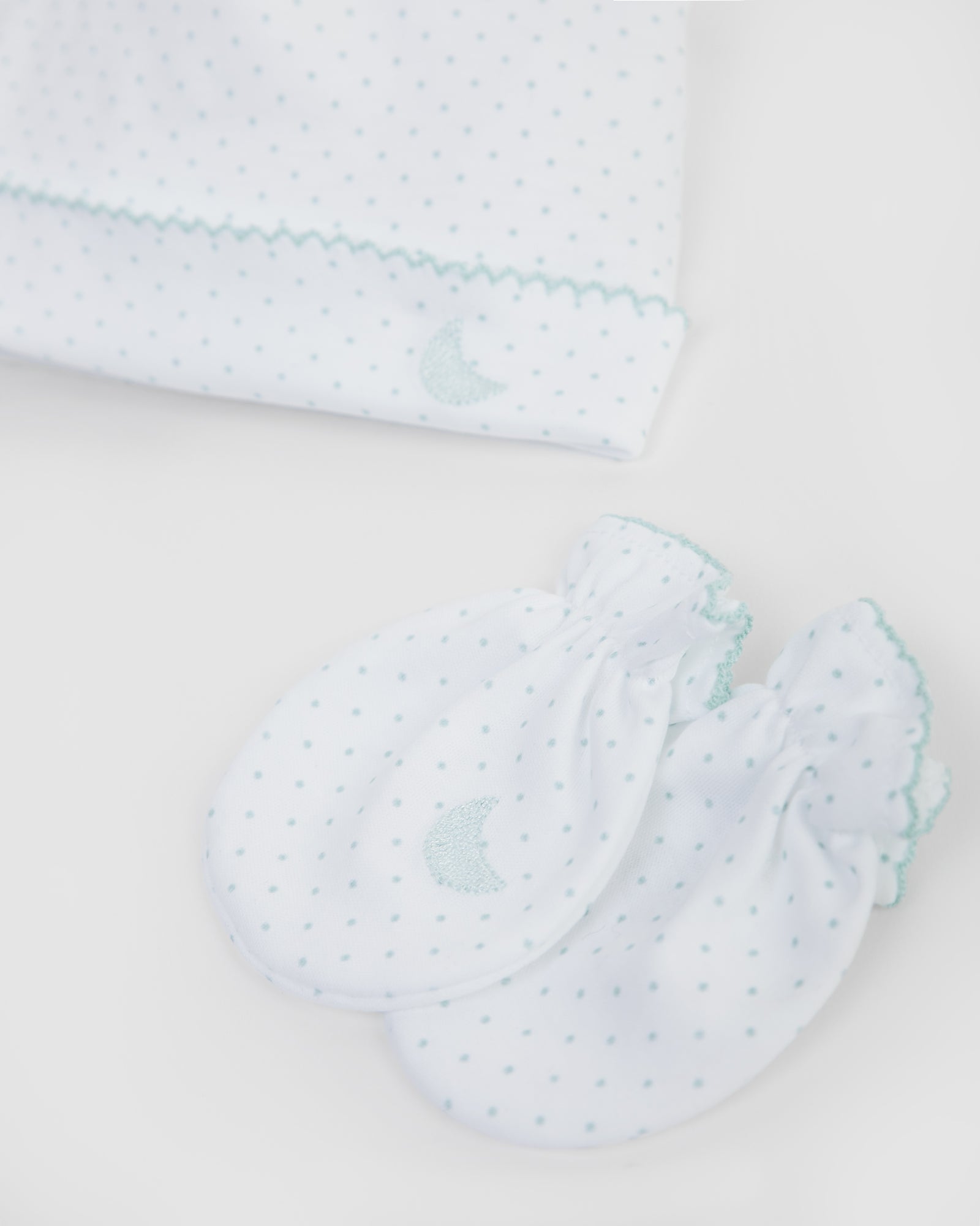 Hat and Mittens Pack - Blue Dots