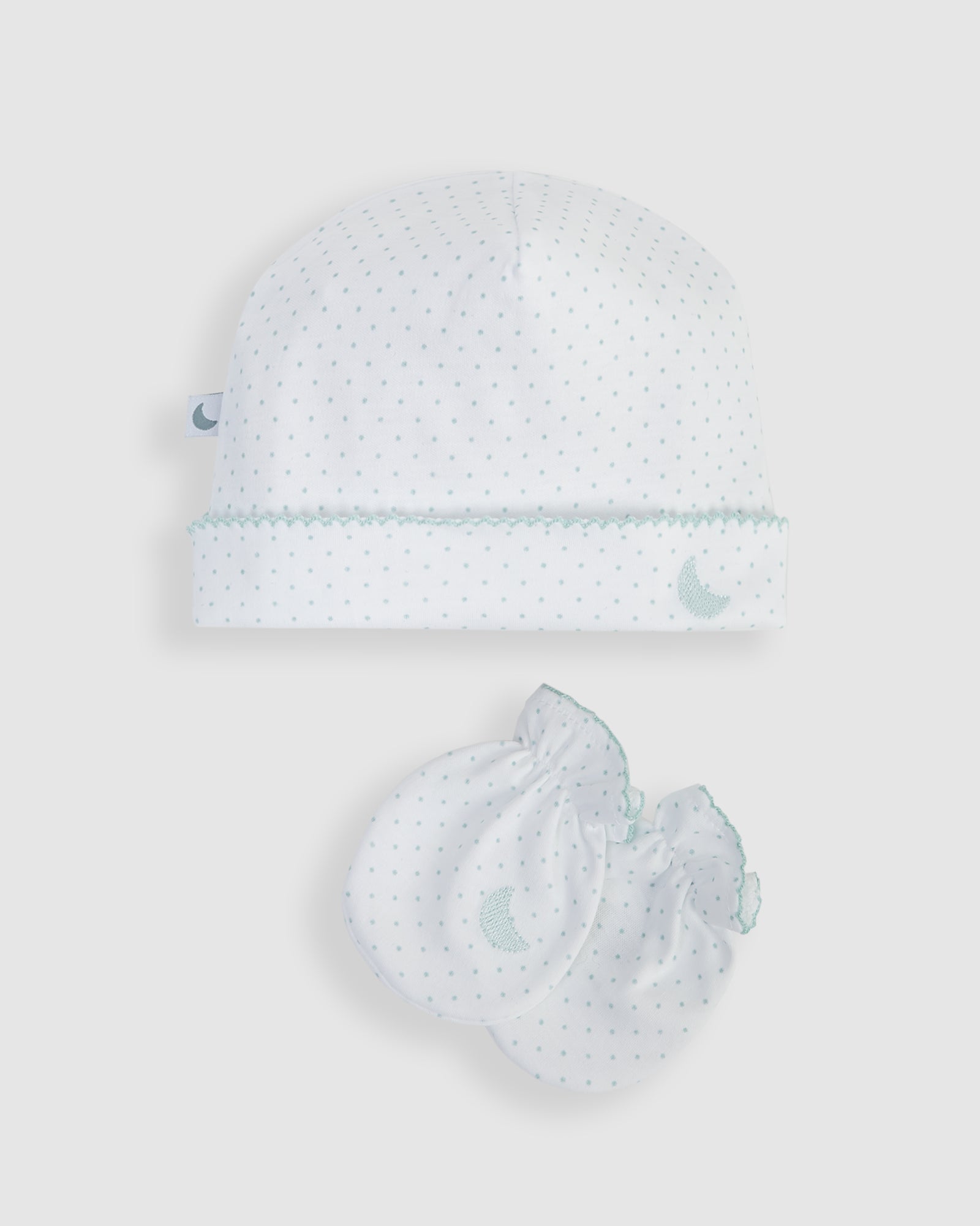 Hat and Mittens Pack - Blue Dots