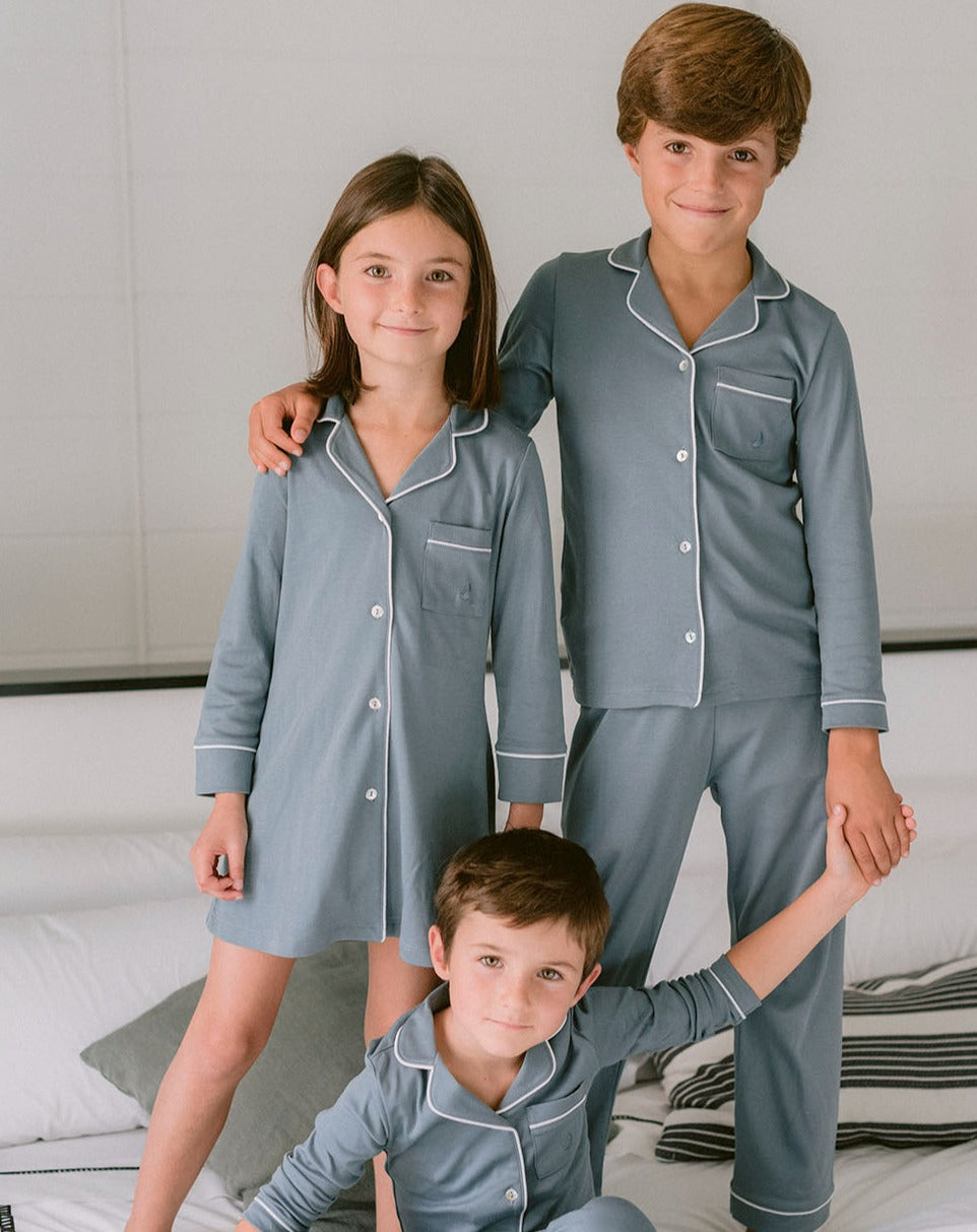 Kids Deep Blue Nightgown