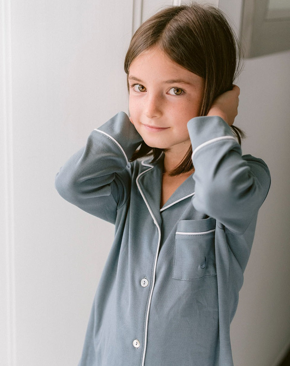 Kids Deep Blue Nightgown