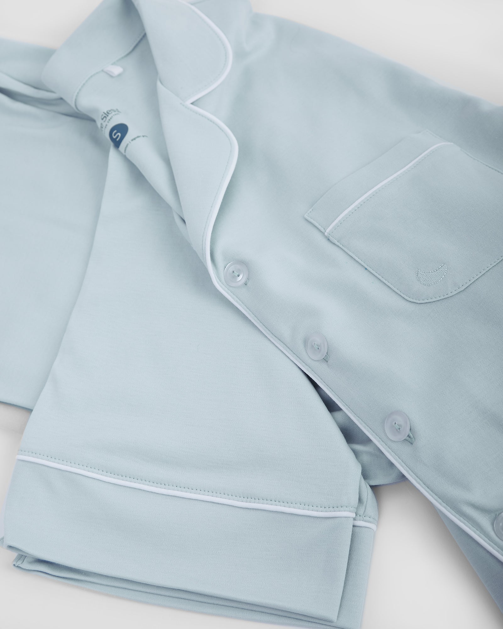 Pijama Hombre Camisero Azul