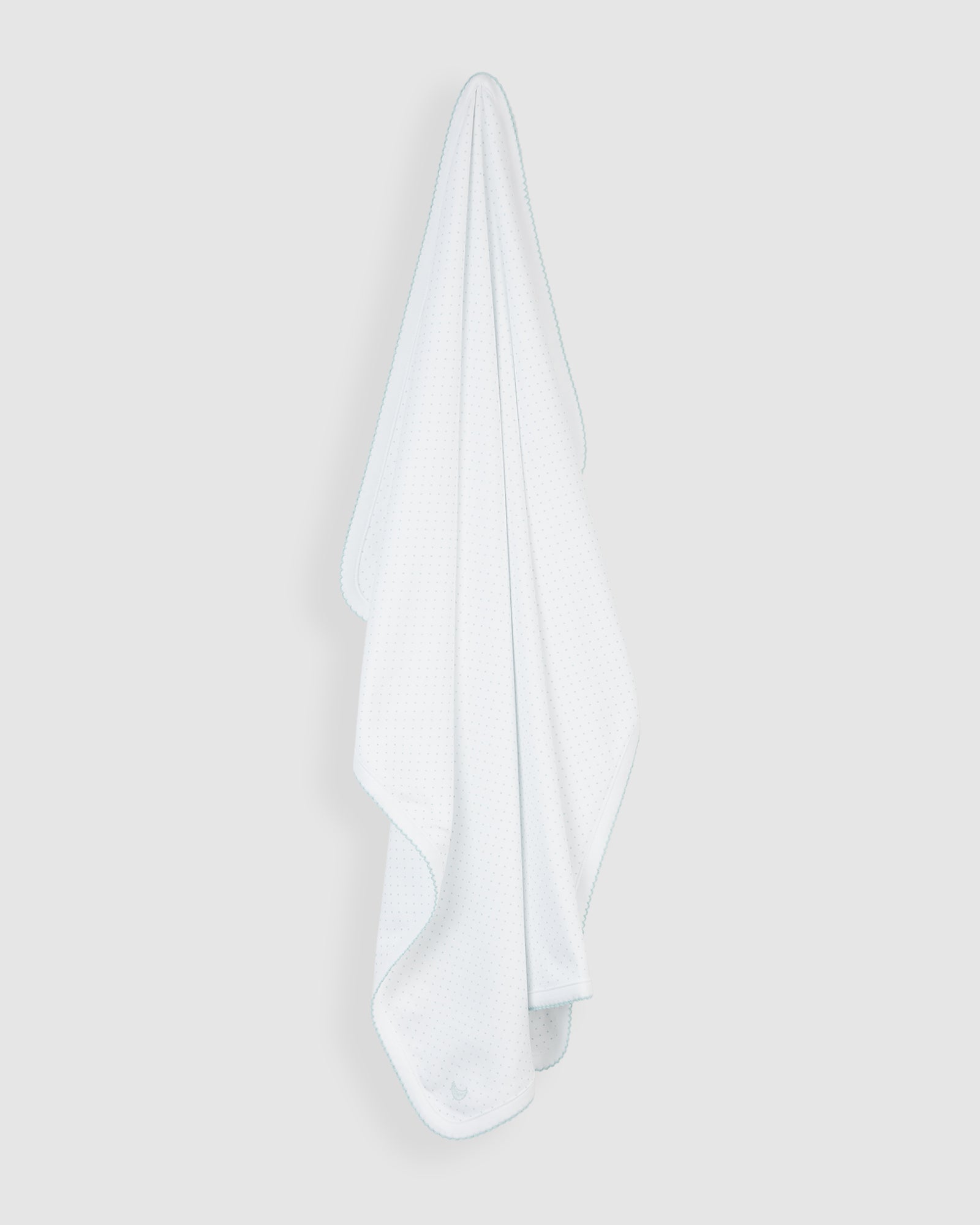 Blue Dots Baby Swaddle