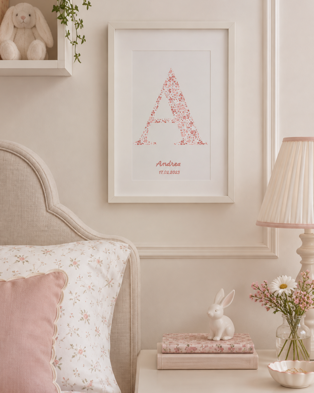 Pink Initial Frame