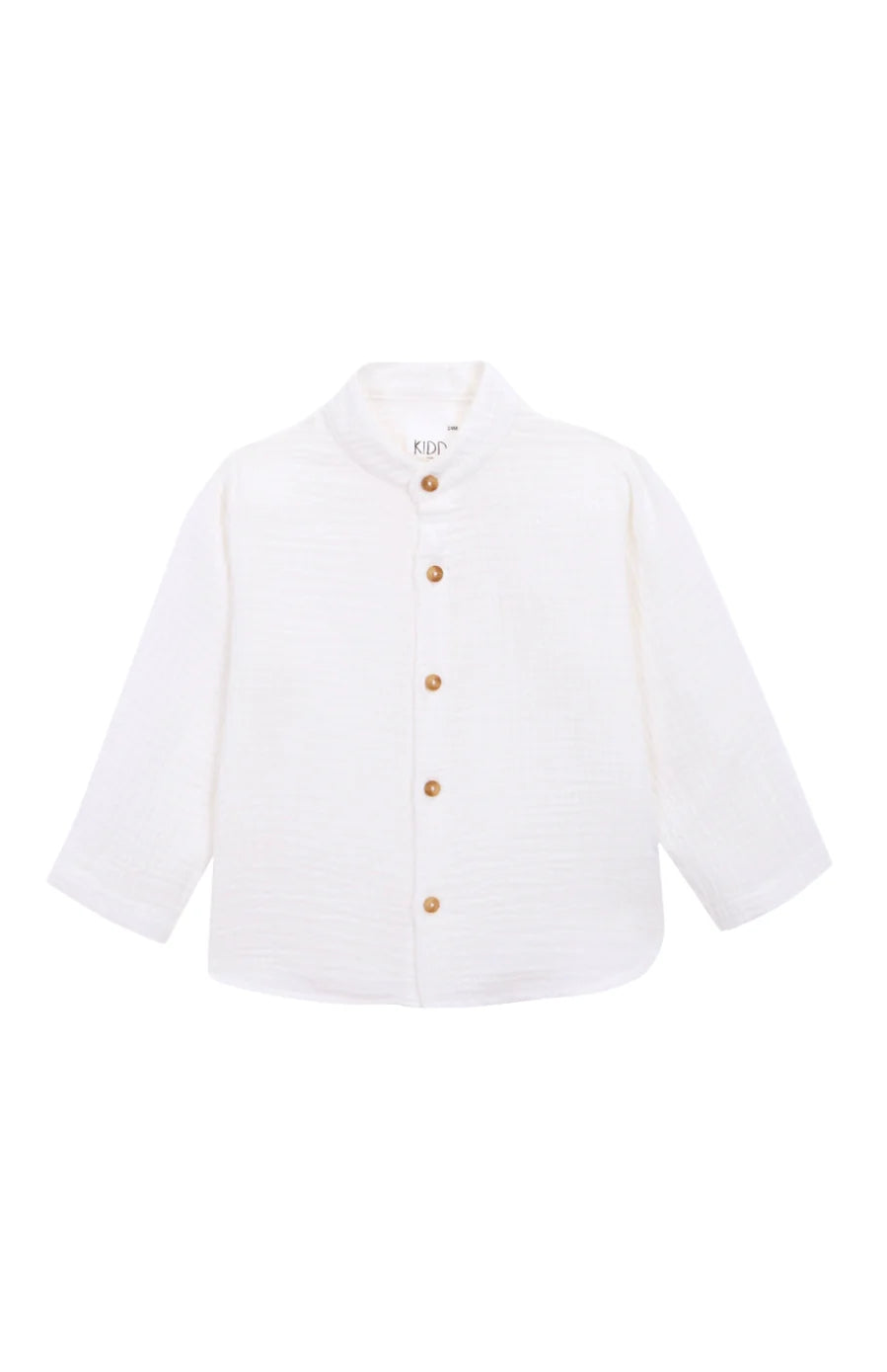 Camisa Mao Bambula Blanca