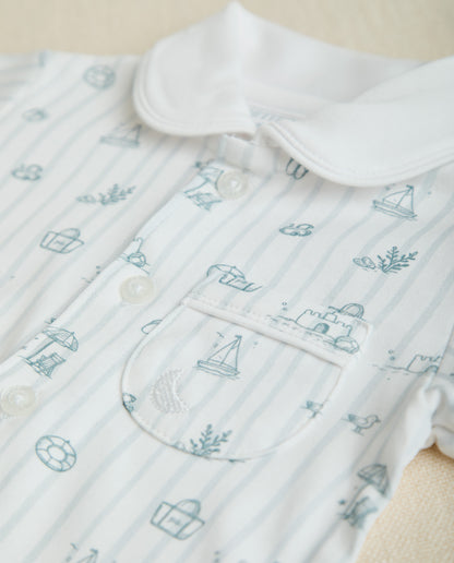 Pijama Bebé Camisero Sandcastles Corto