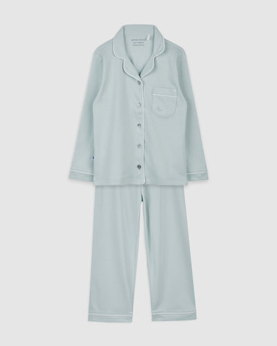 Pijama 100% algodón con estampado de mármol (7-14 años)