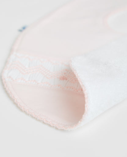 Babero Smock Rosa