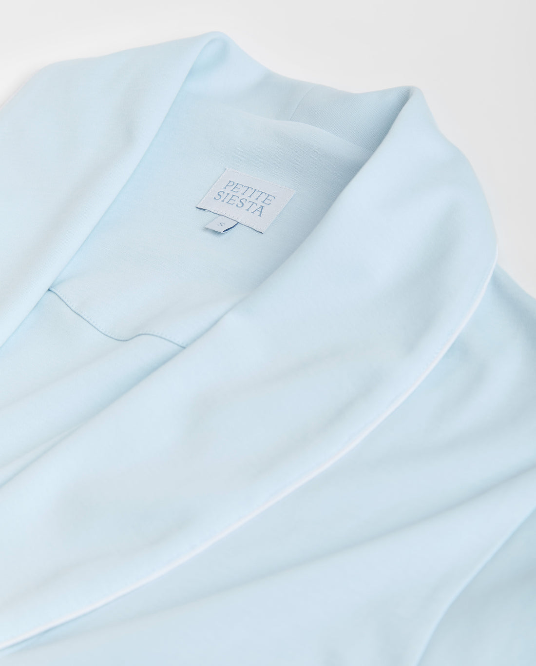 Peignoir bleu pour femme