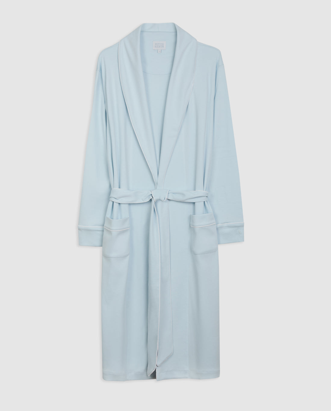 Peignoir bleu pour femme