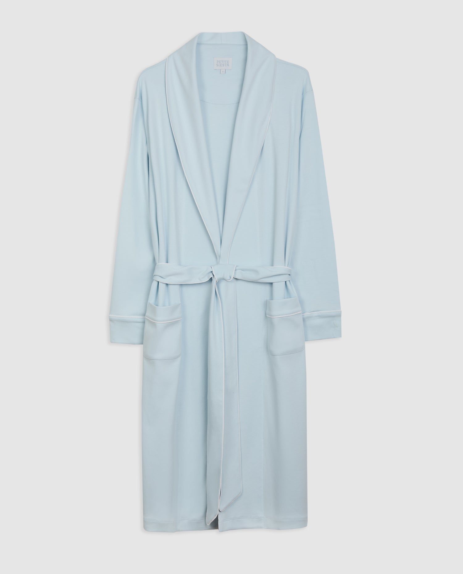 Peignoir bleu pour femme