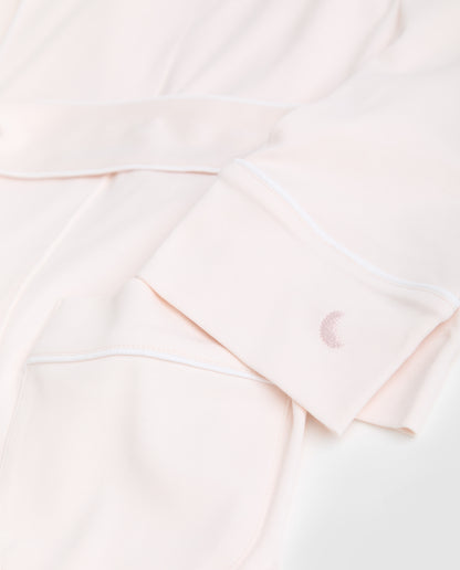 Peignoir rose pour femme
