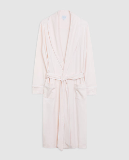 Peignoir rose pour femme